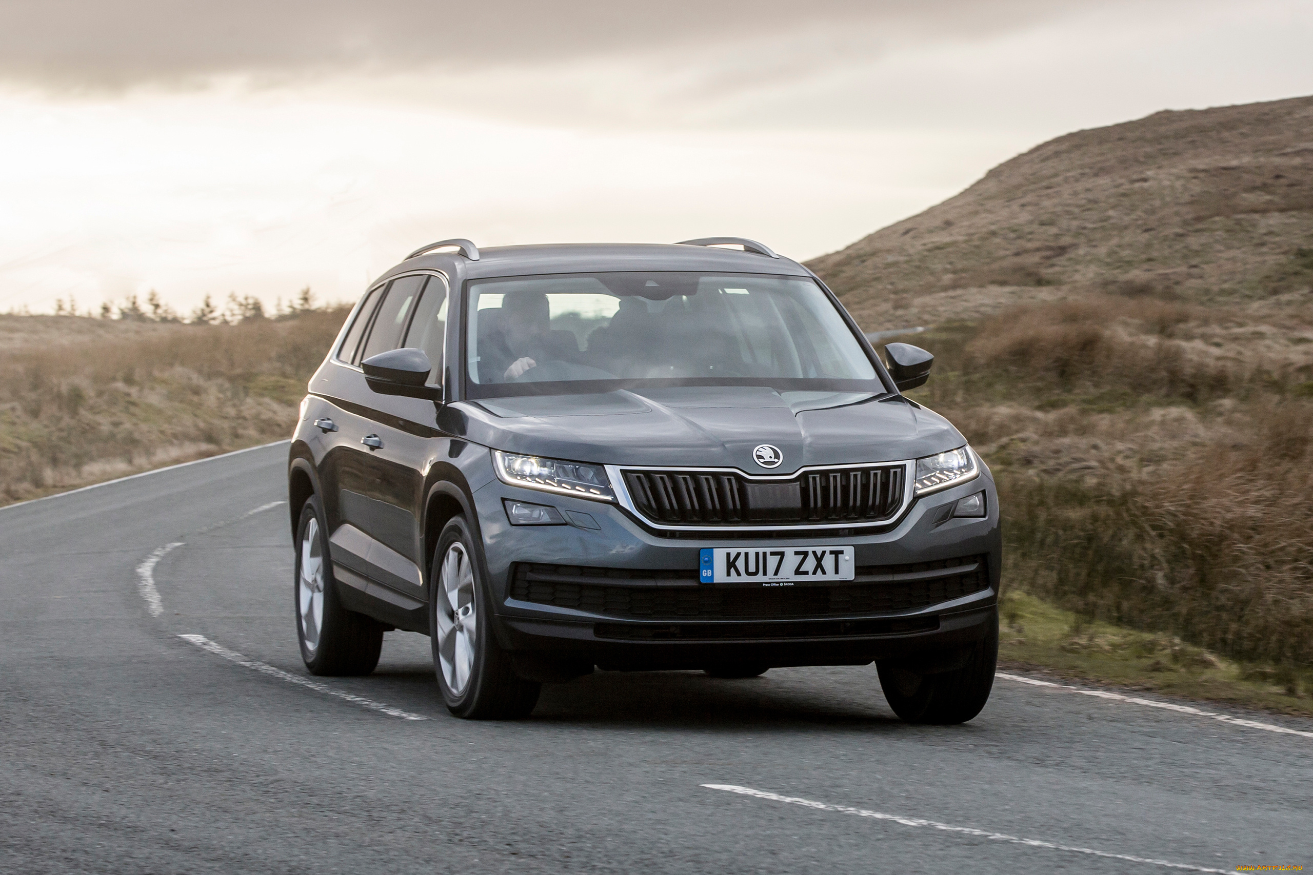 skoda, kodiaq, uk-spec, 2016, автомобили, skoda, uk-spec, kodiaq, 2016