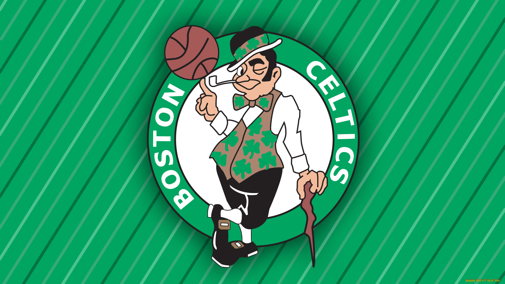 спорт, эмблемы, клубов, boston, celtics