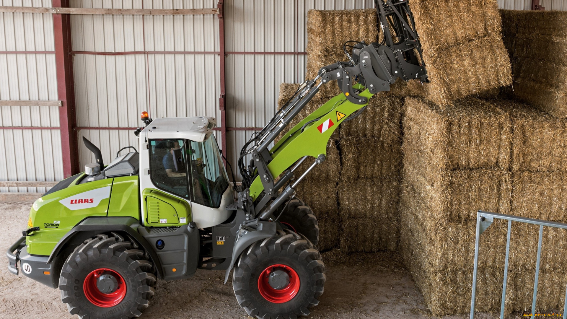 техника, фронтальные, погрузчики, claas