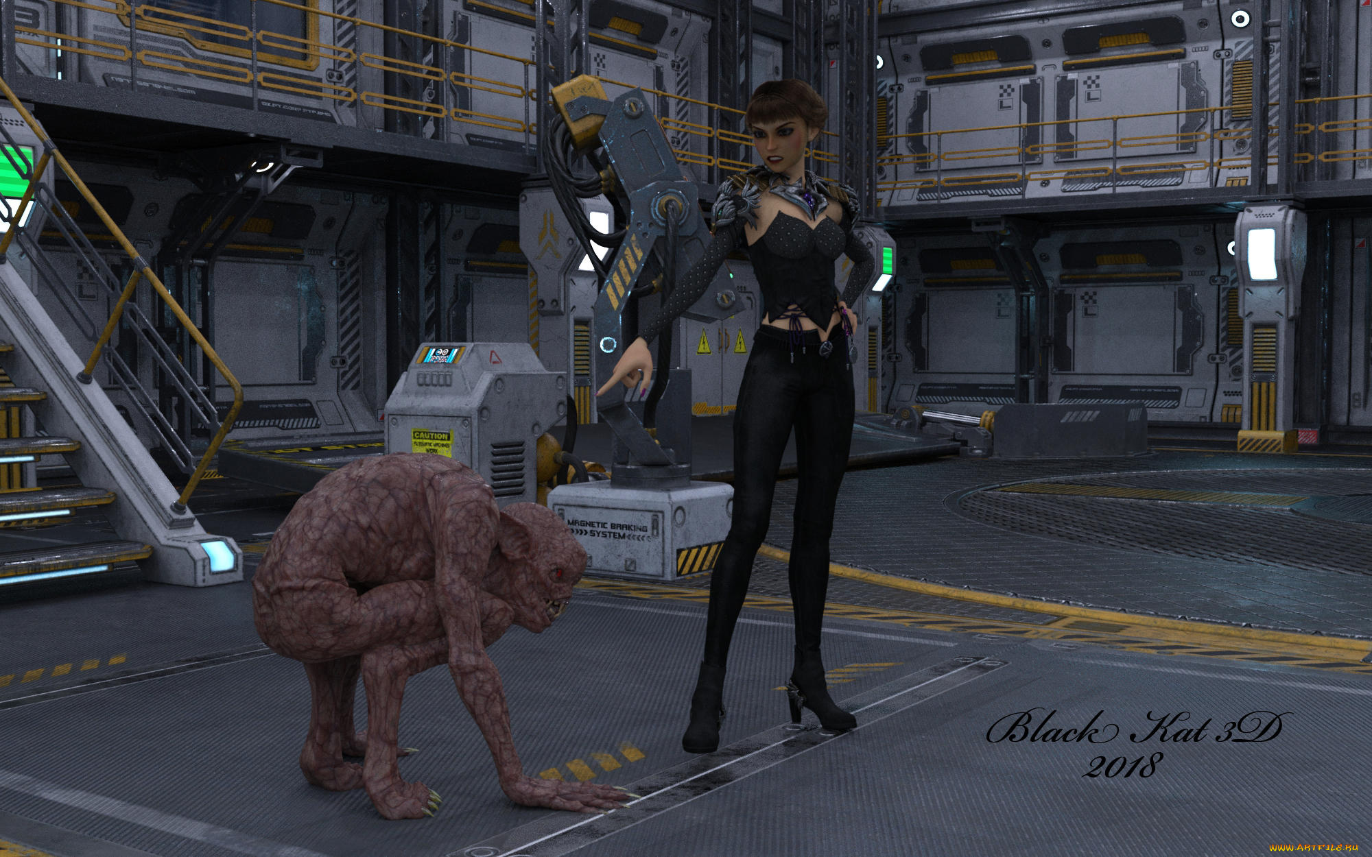 3д, графика, фантазия, , fantasy, фон, взгляд, девушка