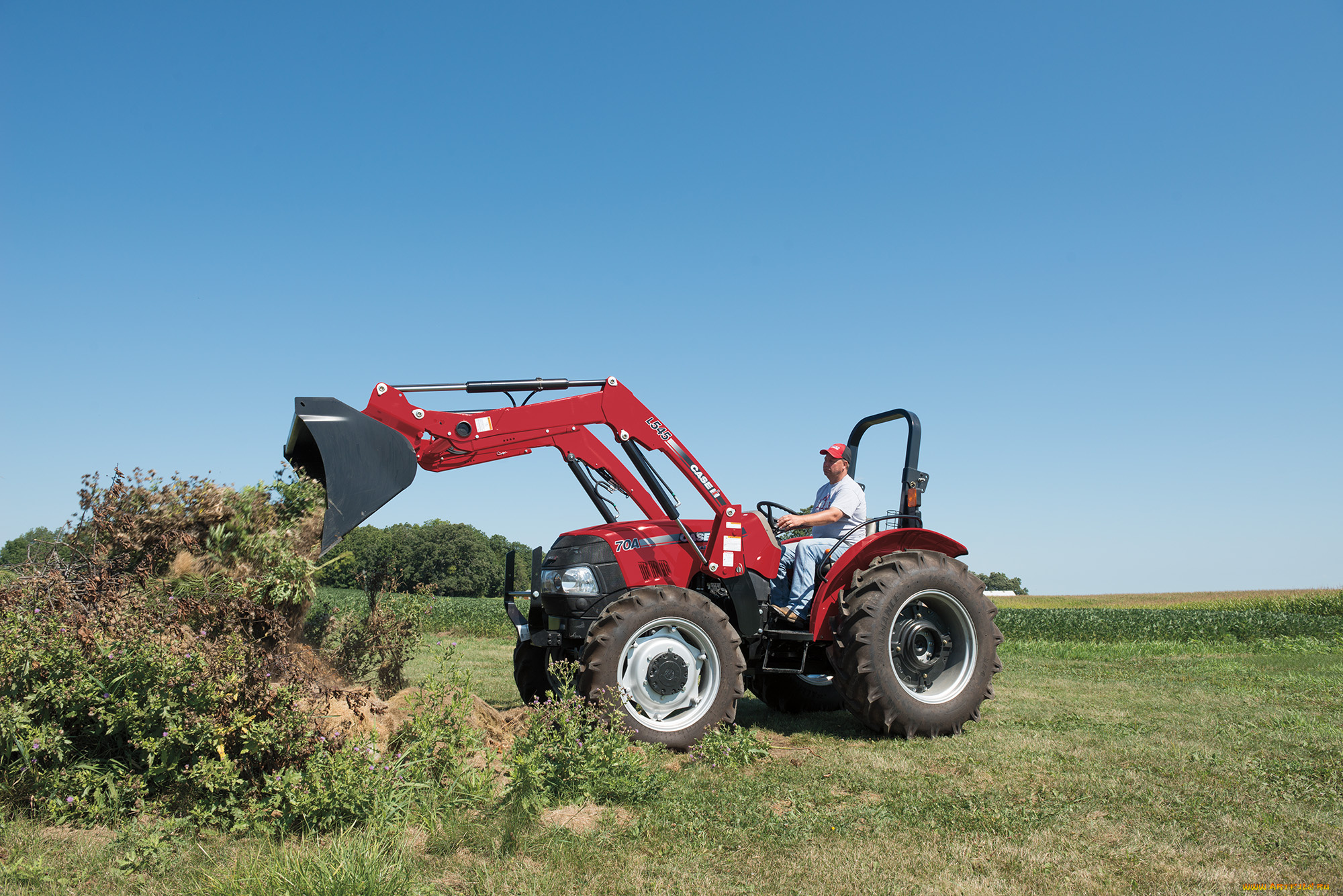 техника, фронтальные, погрузчики, case