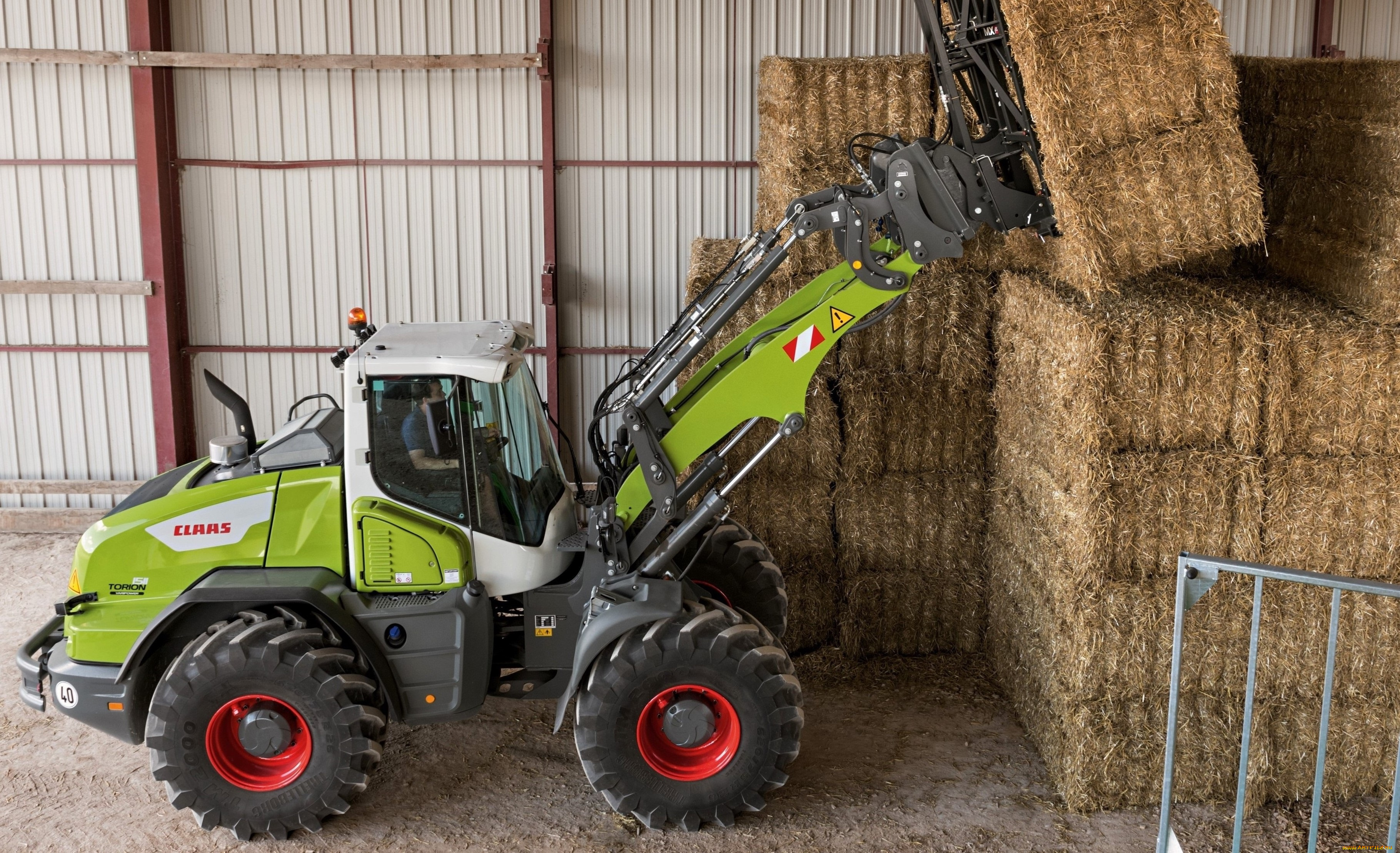 техника, фронтальные, погрузчики, claas