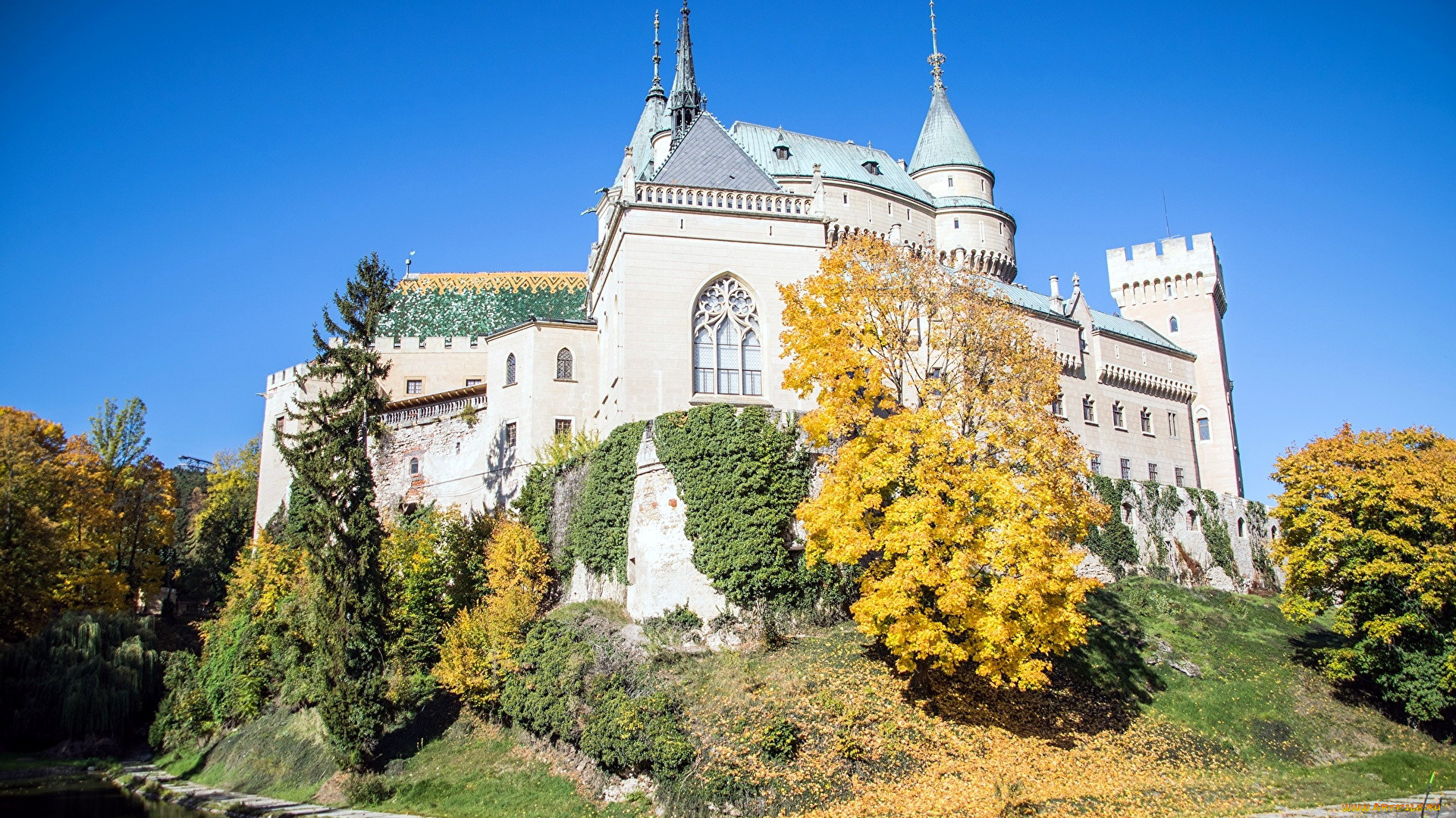 bojnice, castle, slovakia, города, -, дворцы, , замки, , крепости, bojnice, castle