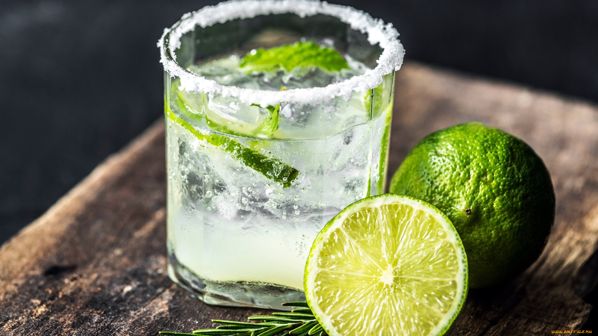 еда, напитки, , коктейль, розмарин, коктейль, лед, лайм