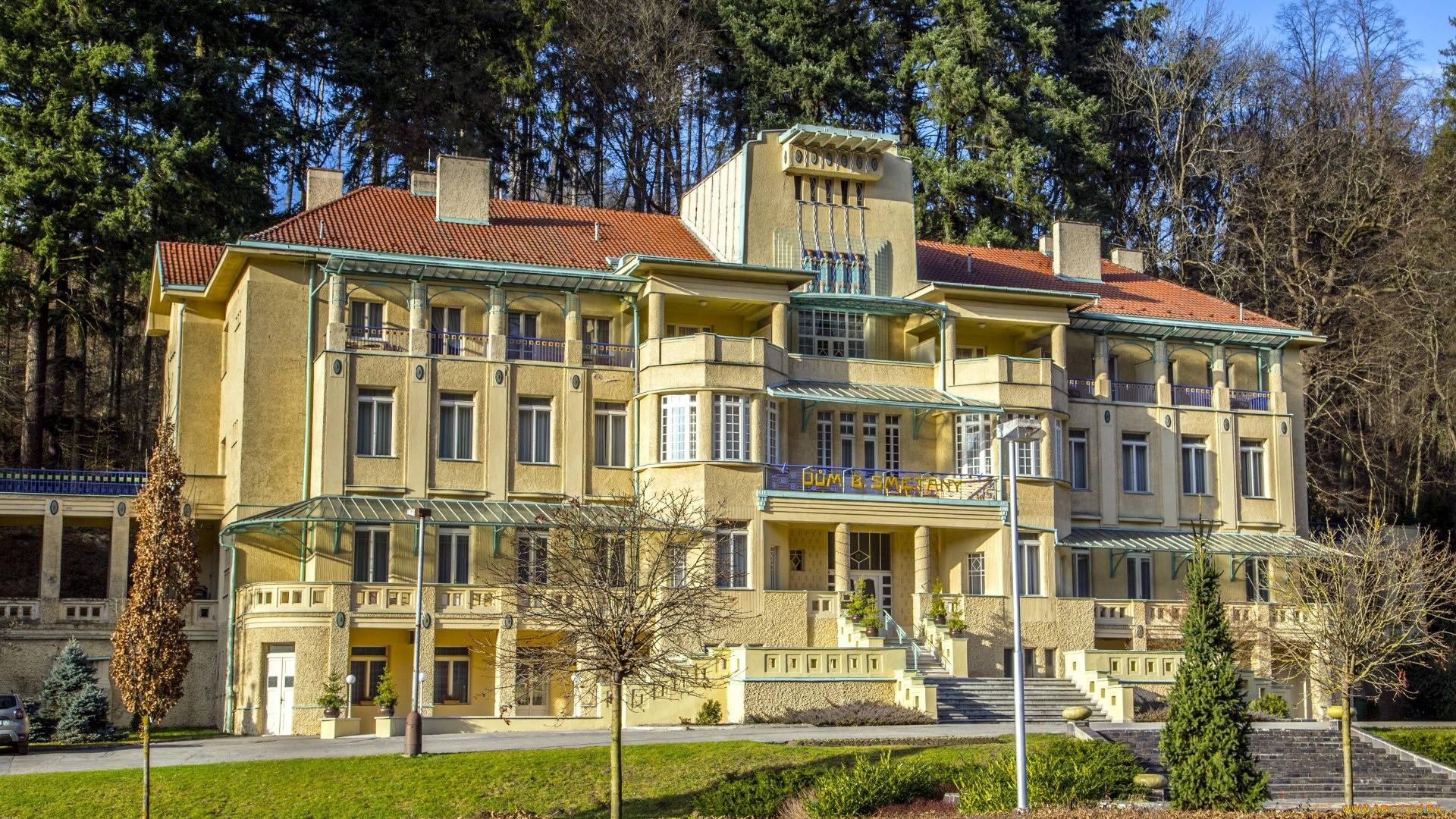 города, -, здания, , дома, отель