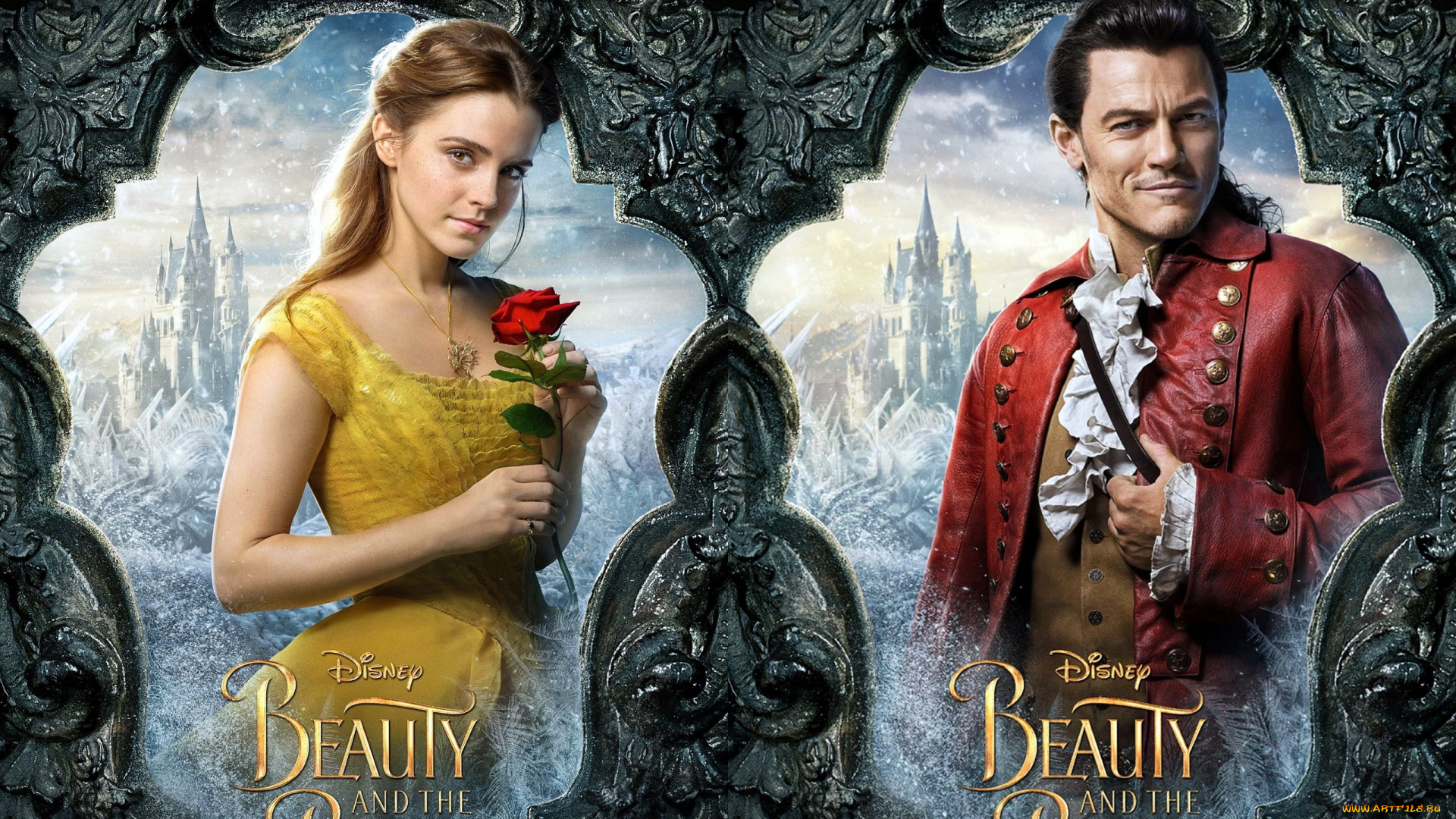 кино, фильмы, beauty, and, the, beast, коллаж