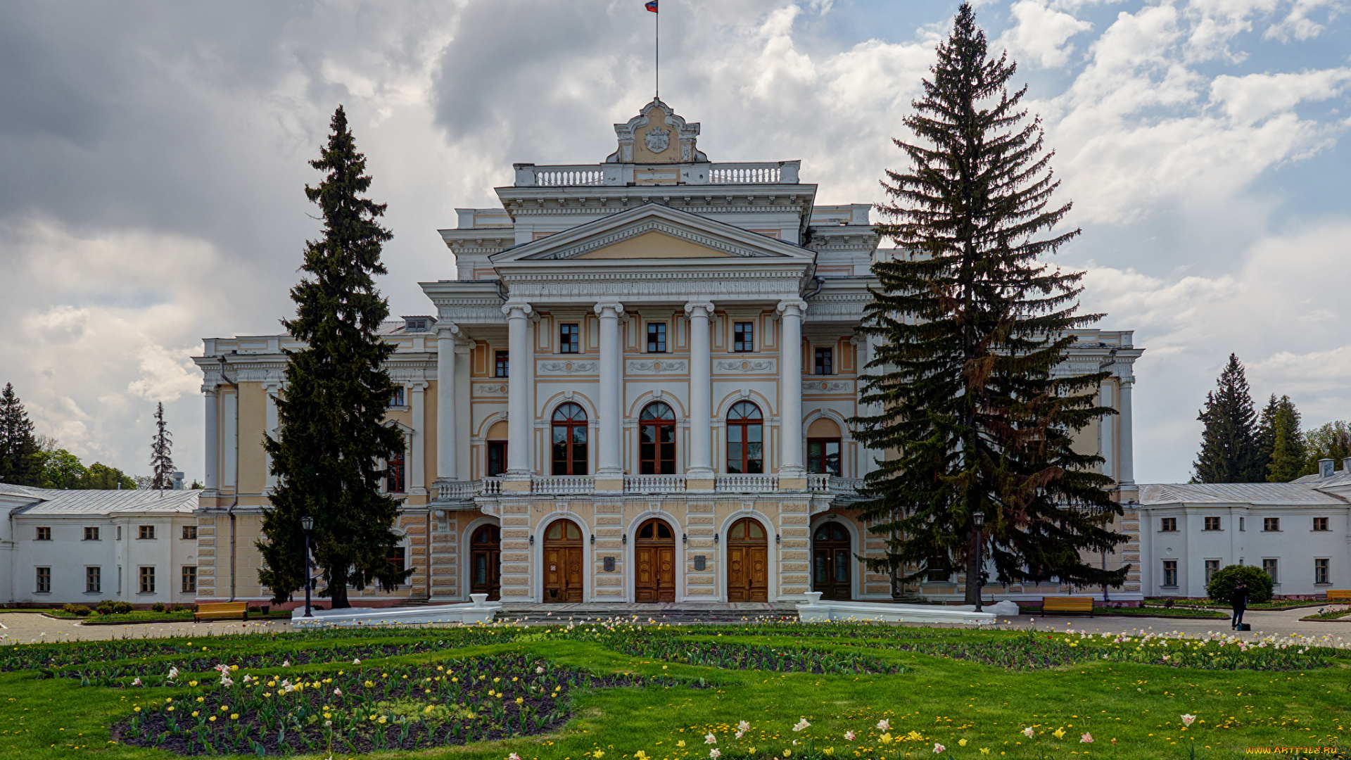 усадьба, барятинских, марьино, города, москва, , россия, здание, москва, усадьба, барятинских, марьино