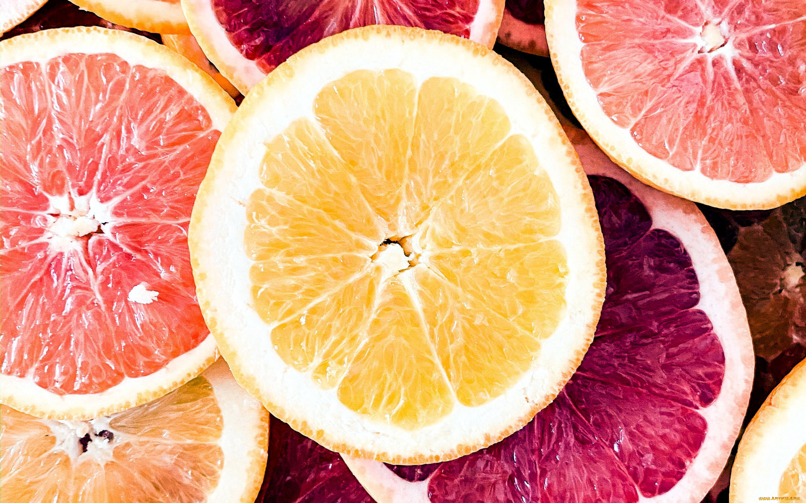 еда, цитрусы, грейпфрут