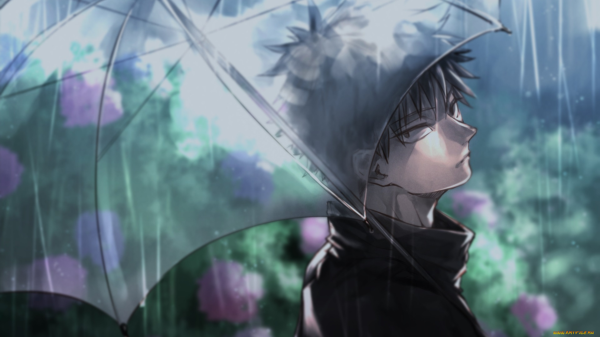 аниме, jujutsu, kaisen, магическая, битва