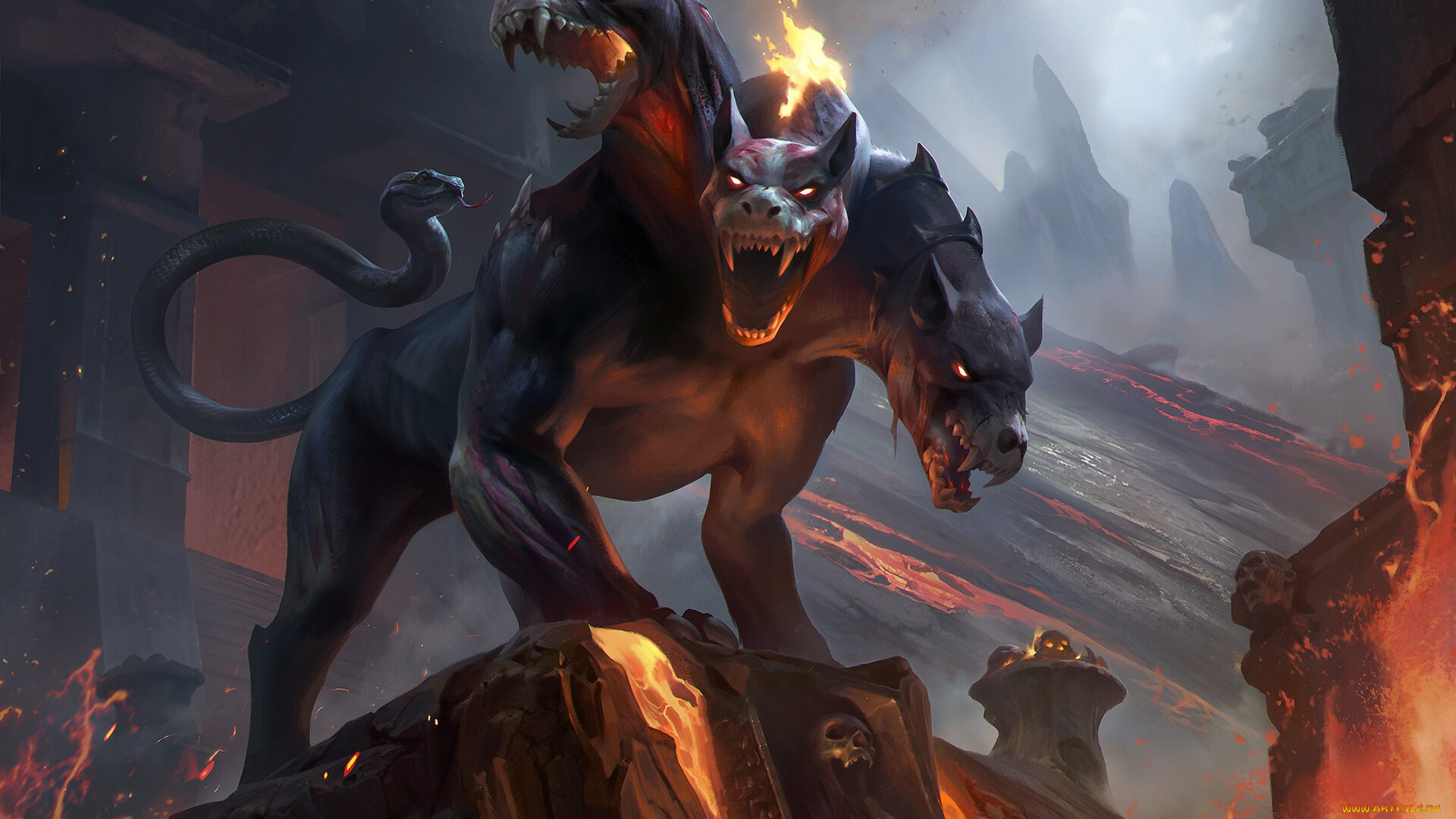 clash, of, wonders, видео, игры, ---другое, цербер