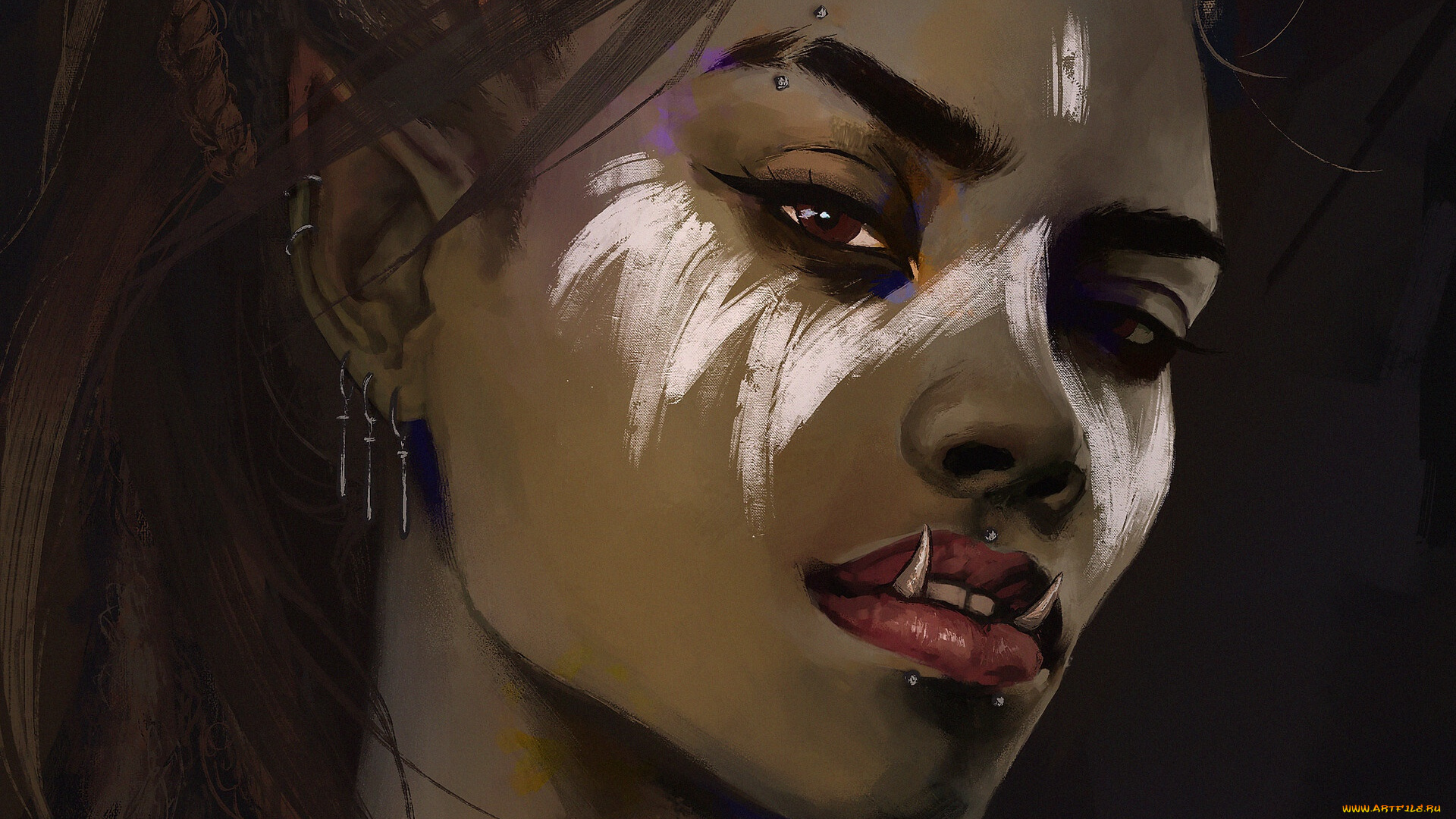 видео, игры, dungeons, &, dragons, online, орк