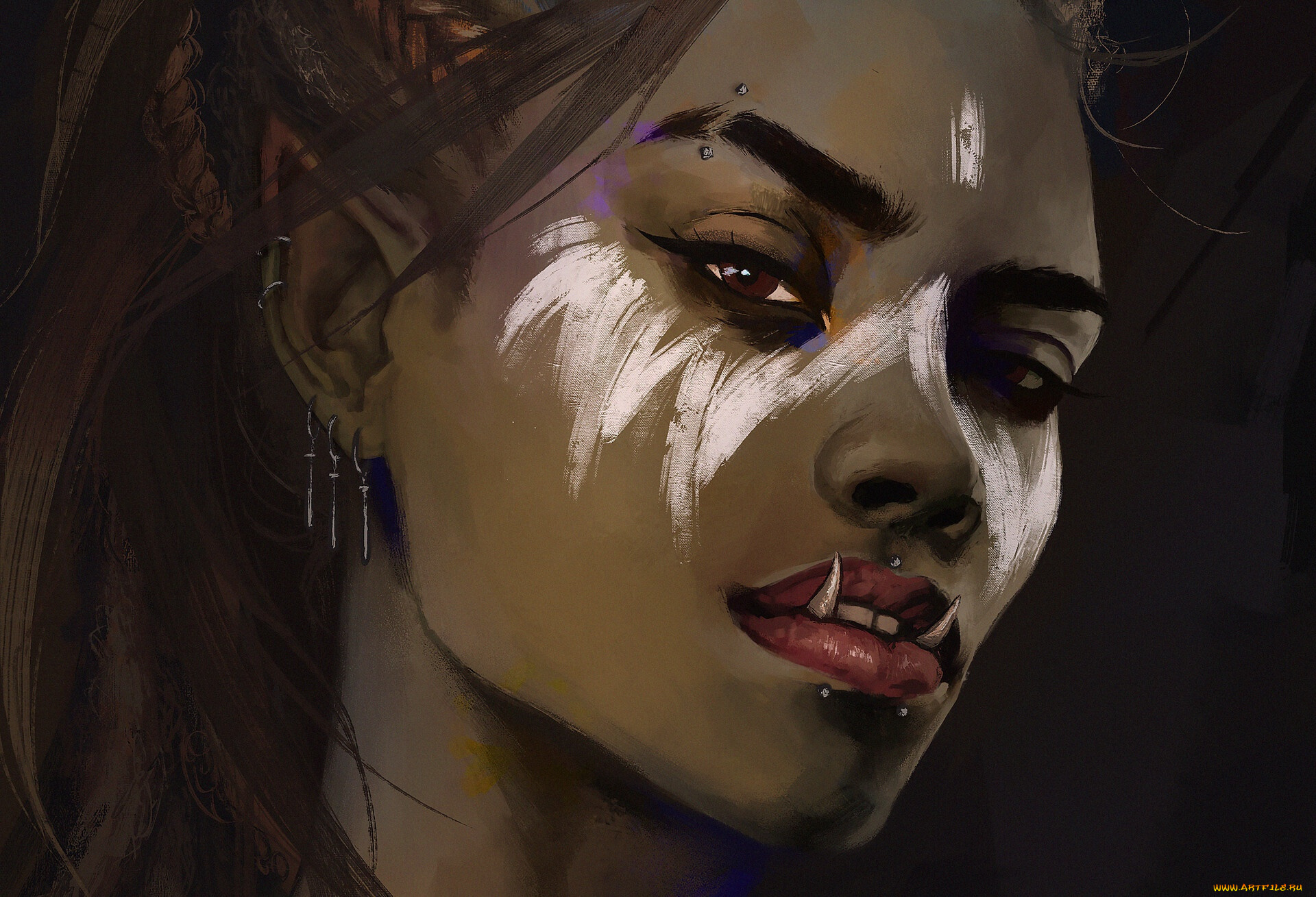 видео, игры, dungeons, &, dragons, online, орк