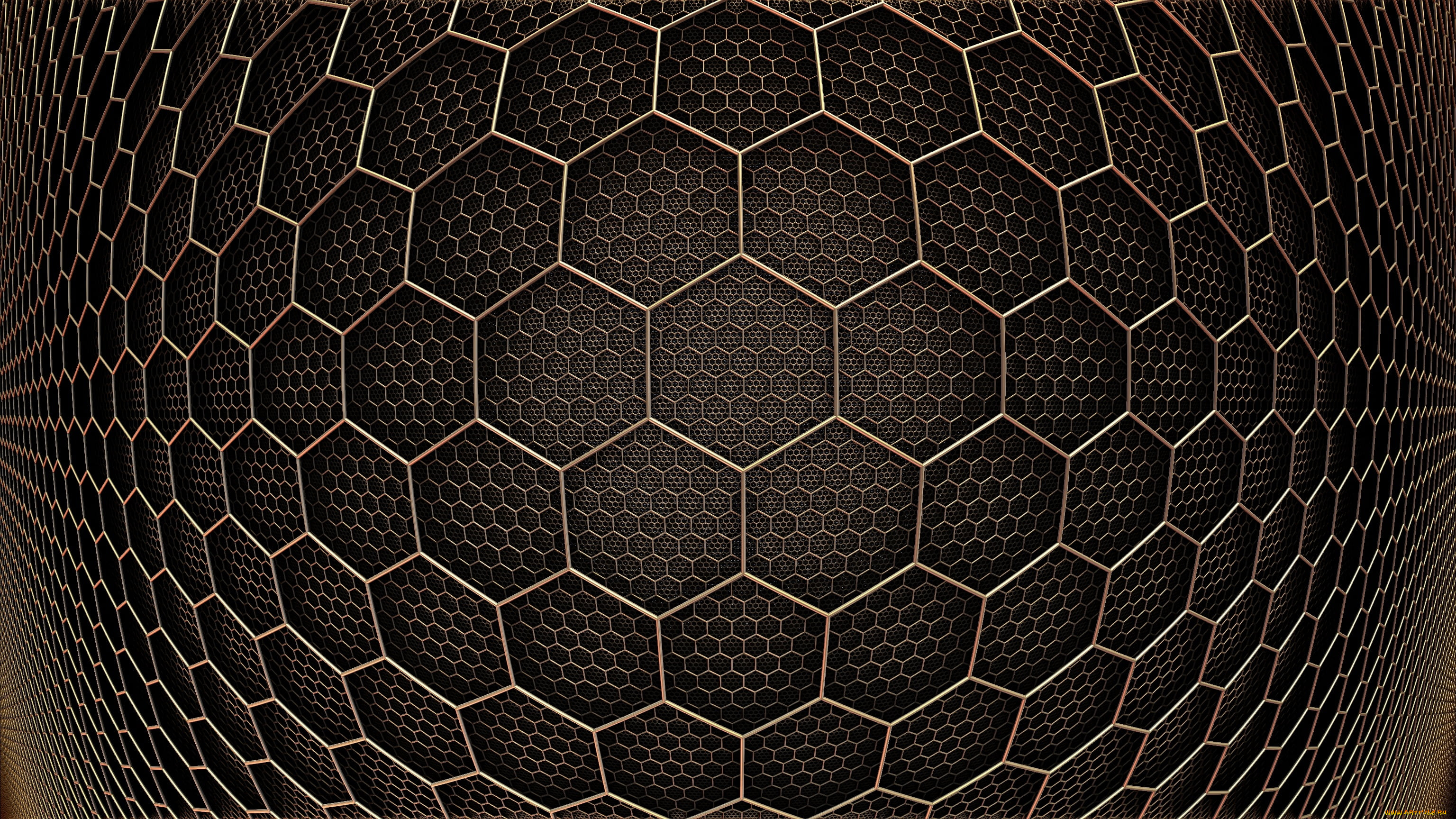 3д, графика, абстракция, , abstract, фон, заставка, иллюзия, абстракция, соты, сетка, геометрия, шестиугольник