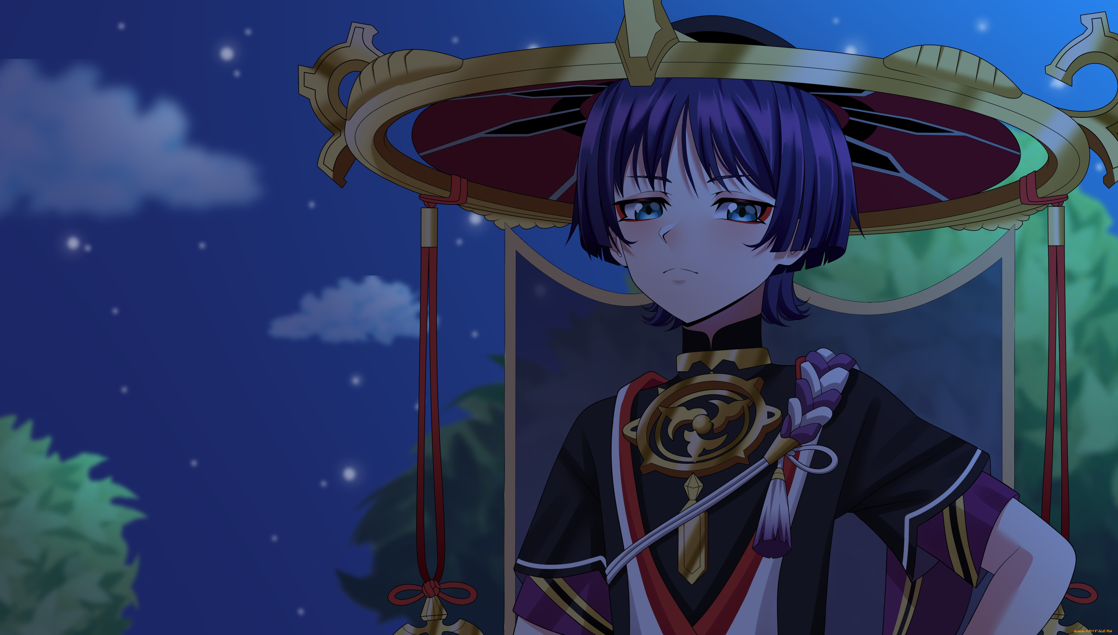 аниме, genshin, impact, genshin, impact