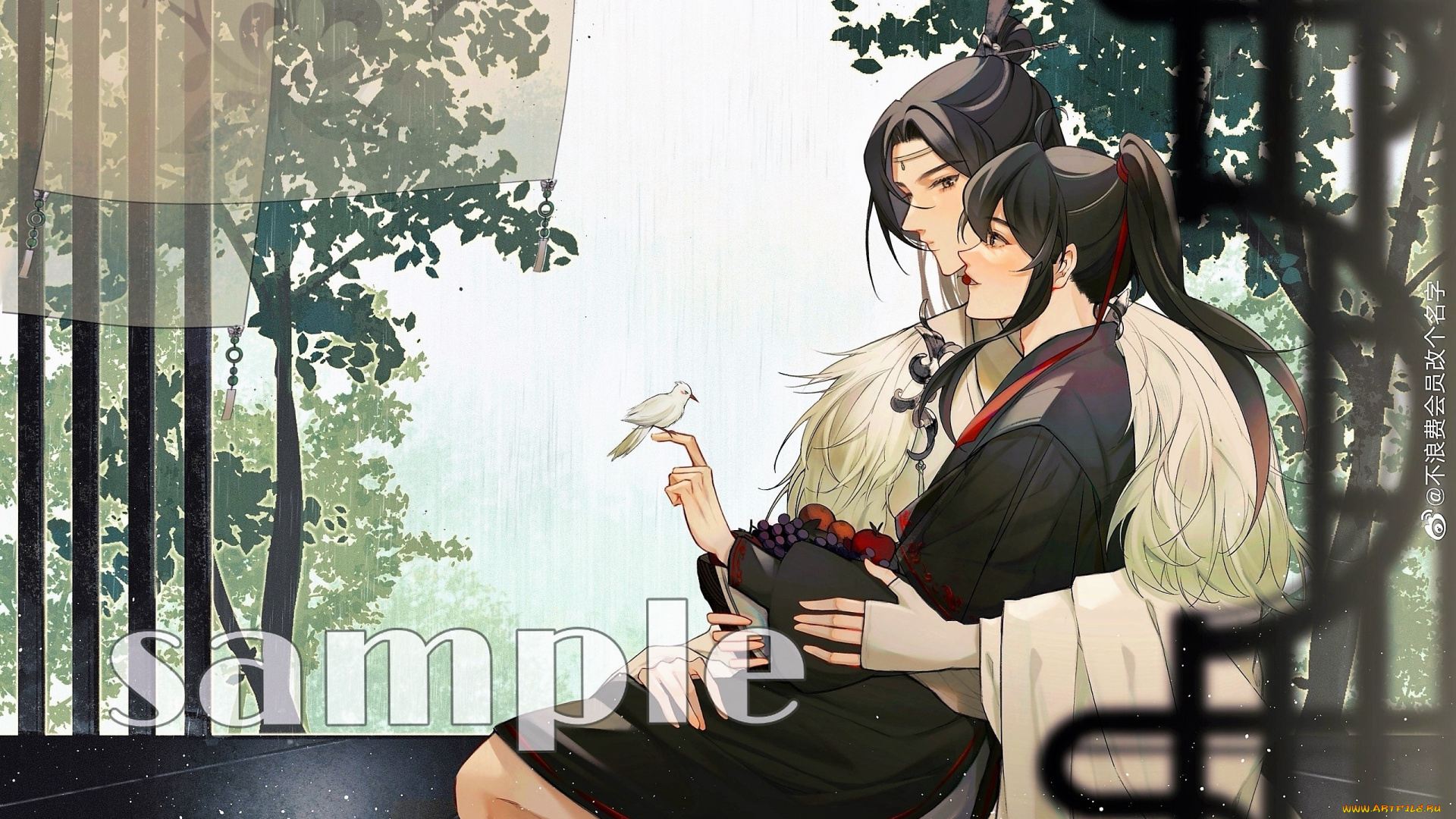 аниме, mo, dao, zu, shi, вэй, усянь, лань, ванцзи