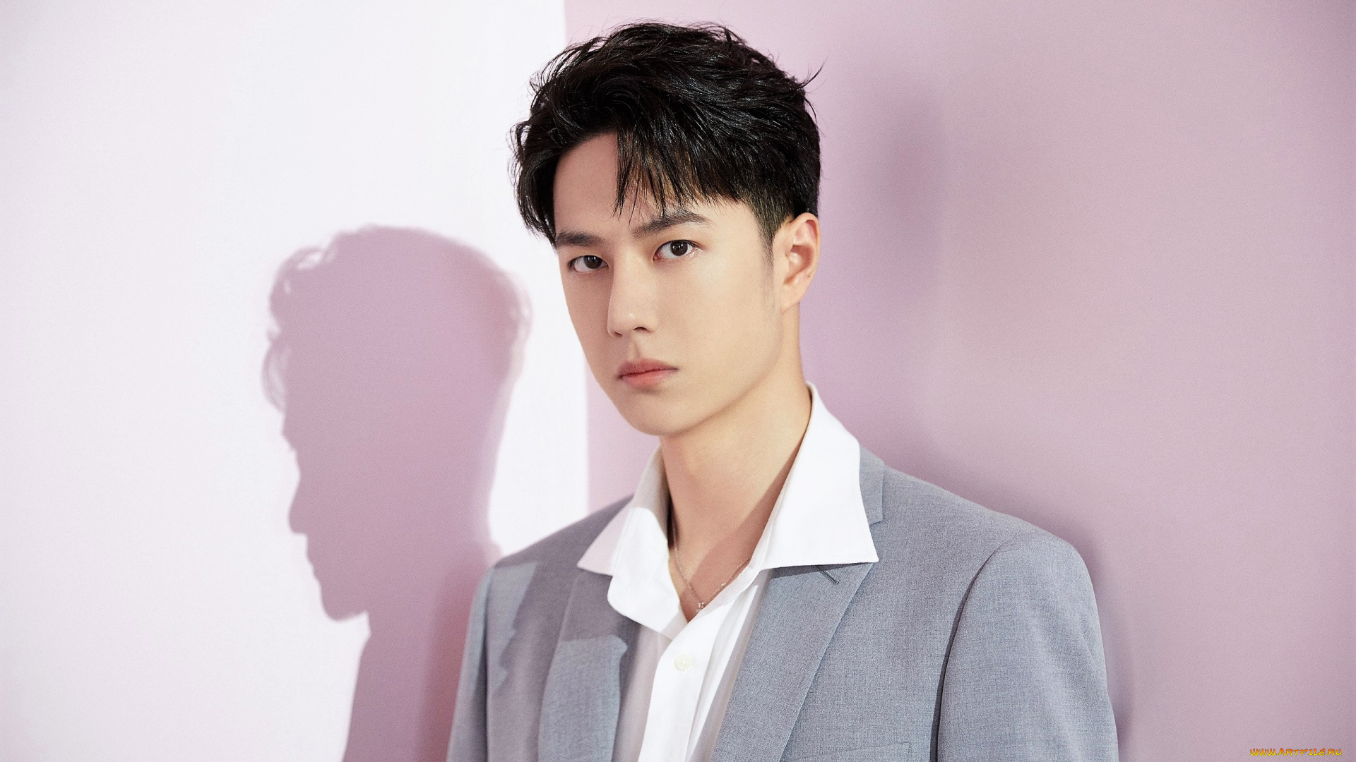 мужчины, wang, yi, bo, актер, певец, костюм, угол