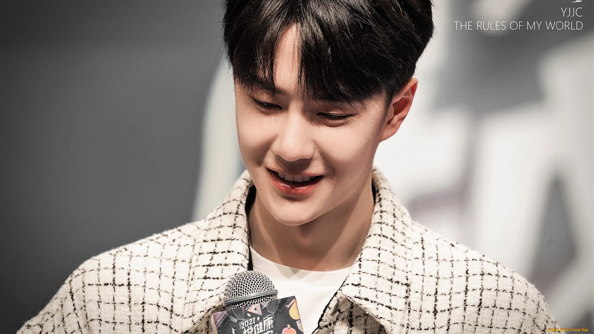 мужчины, wang, yi, bo, лицо, микрофон