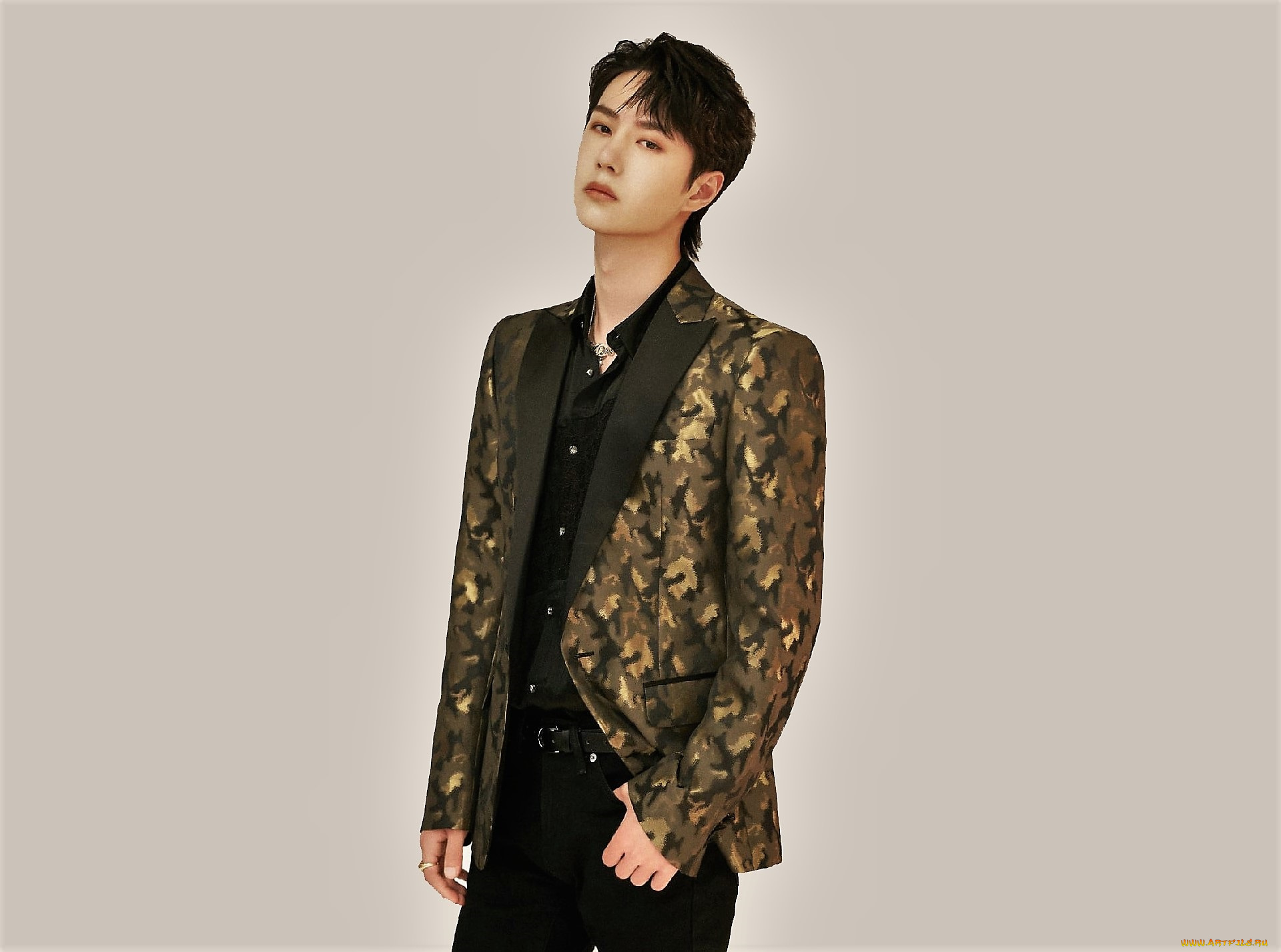 мужчины, wang, yi, bo, актер, пиджак