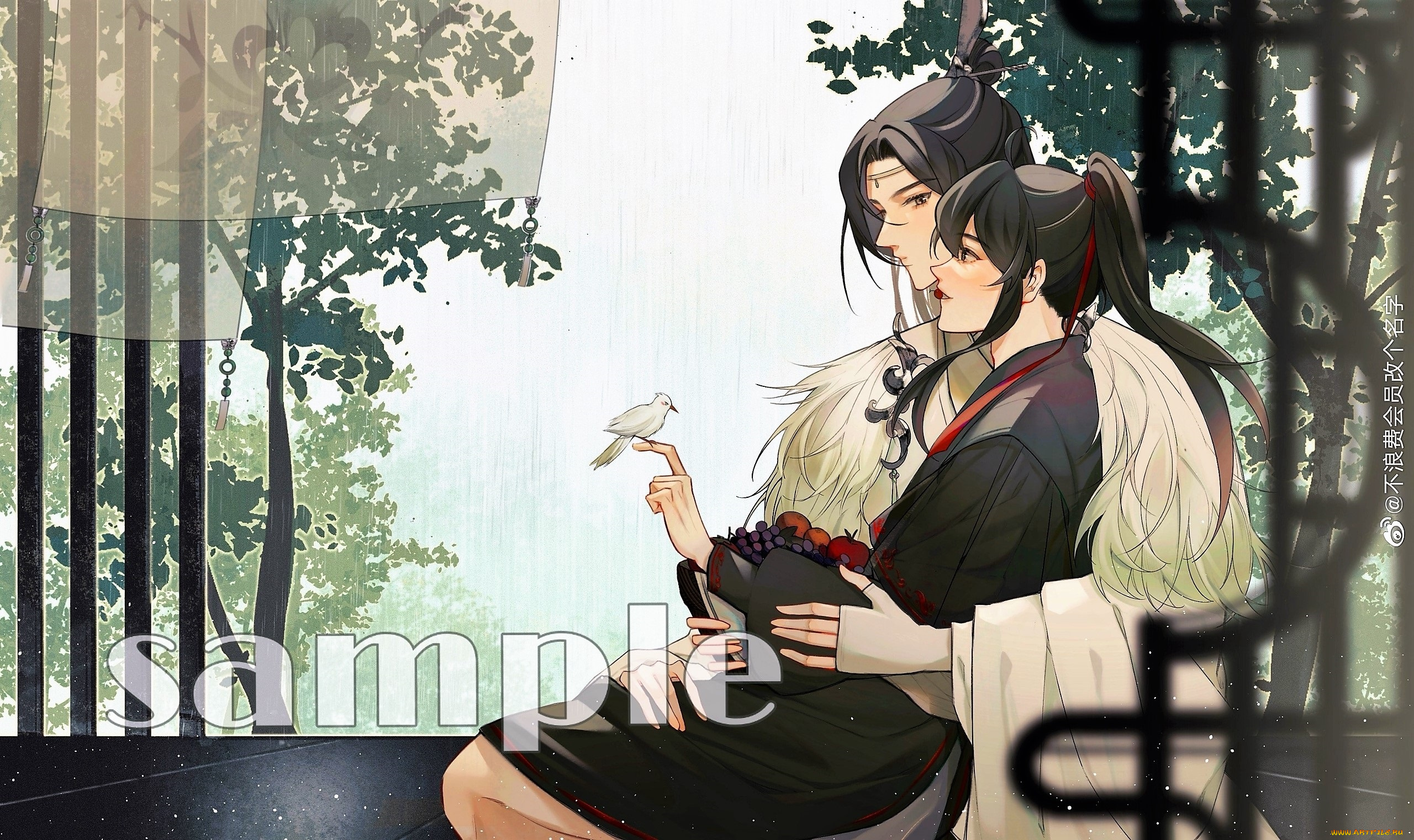 аниме, mo, dao, zu, shi, вэй, усянь, лань, ванцзи