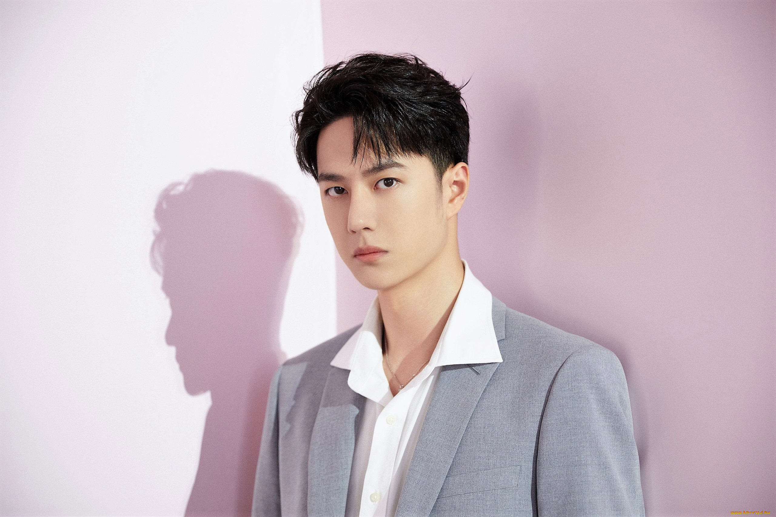 мужчины, wang, yi, bo, актер, певец, костюм, угол