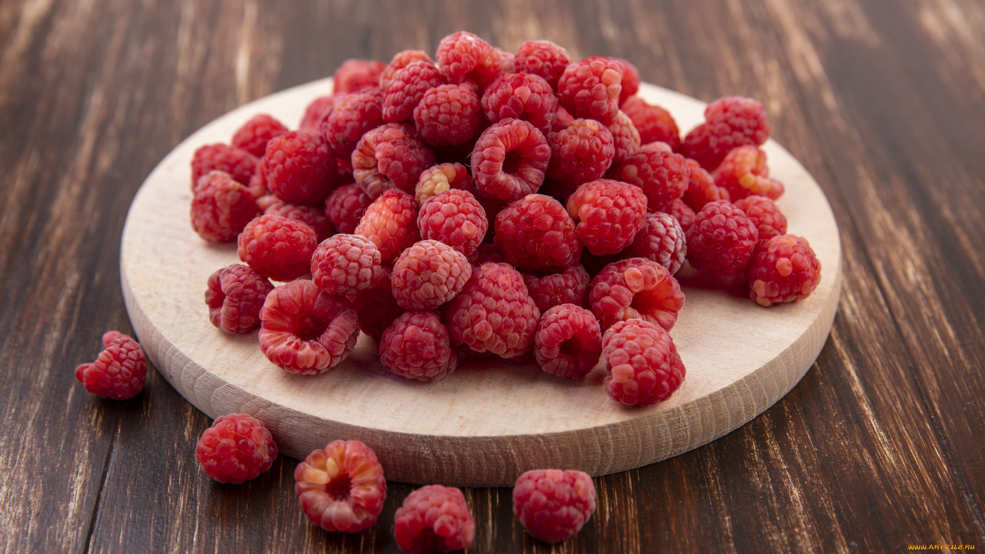 еда, малина, спелая, ягоды