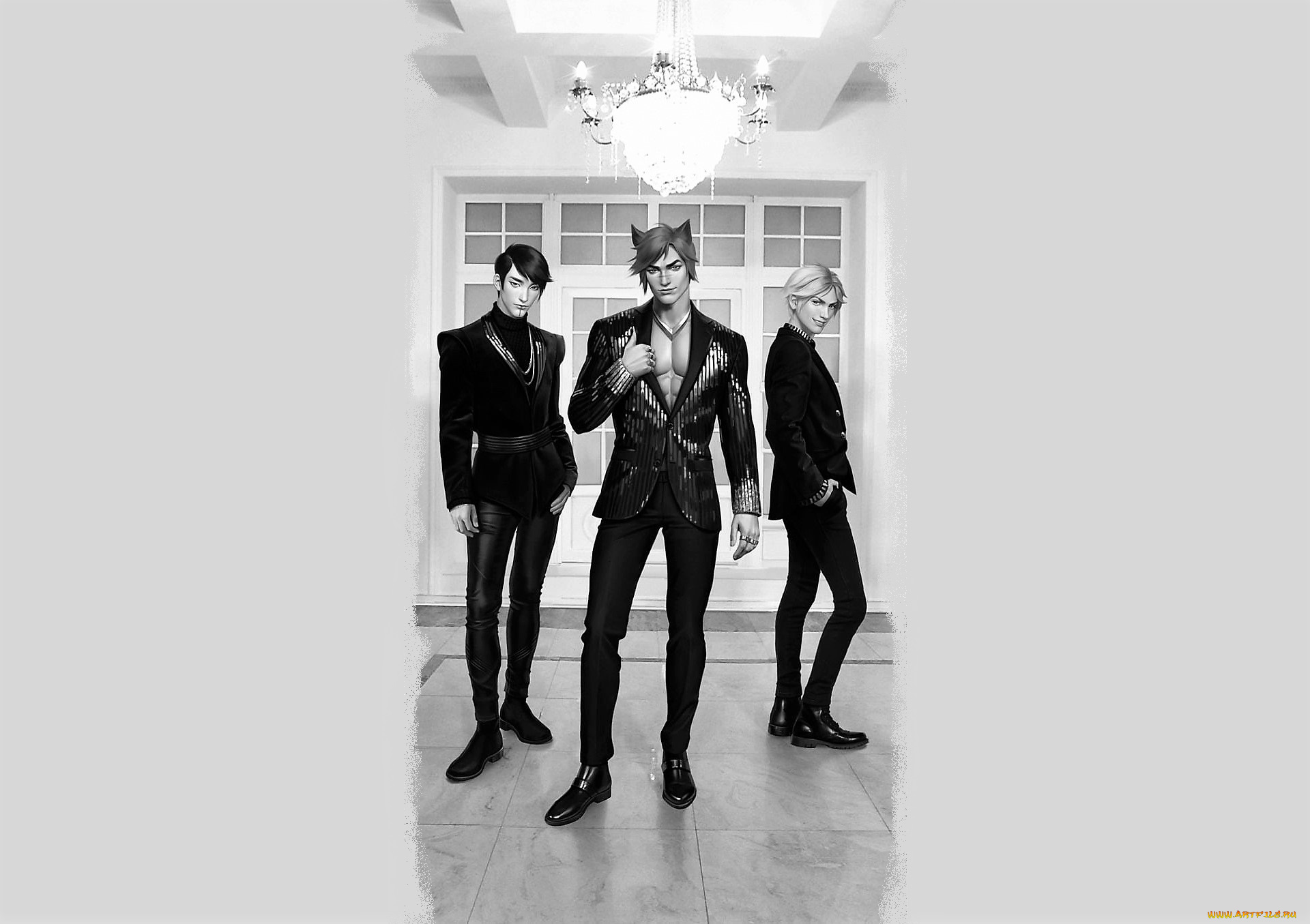 видео, игры, league, of, legends, парни, салон, sett, esreal, kayn