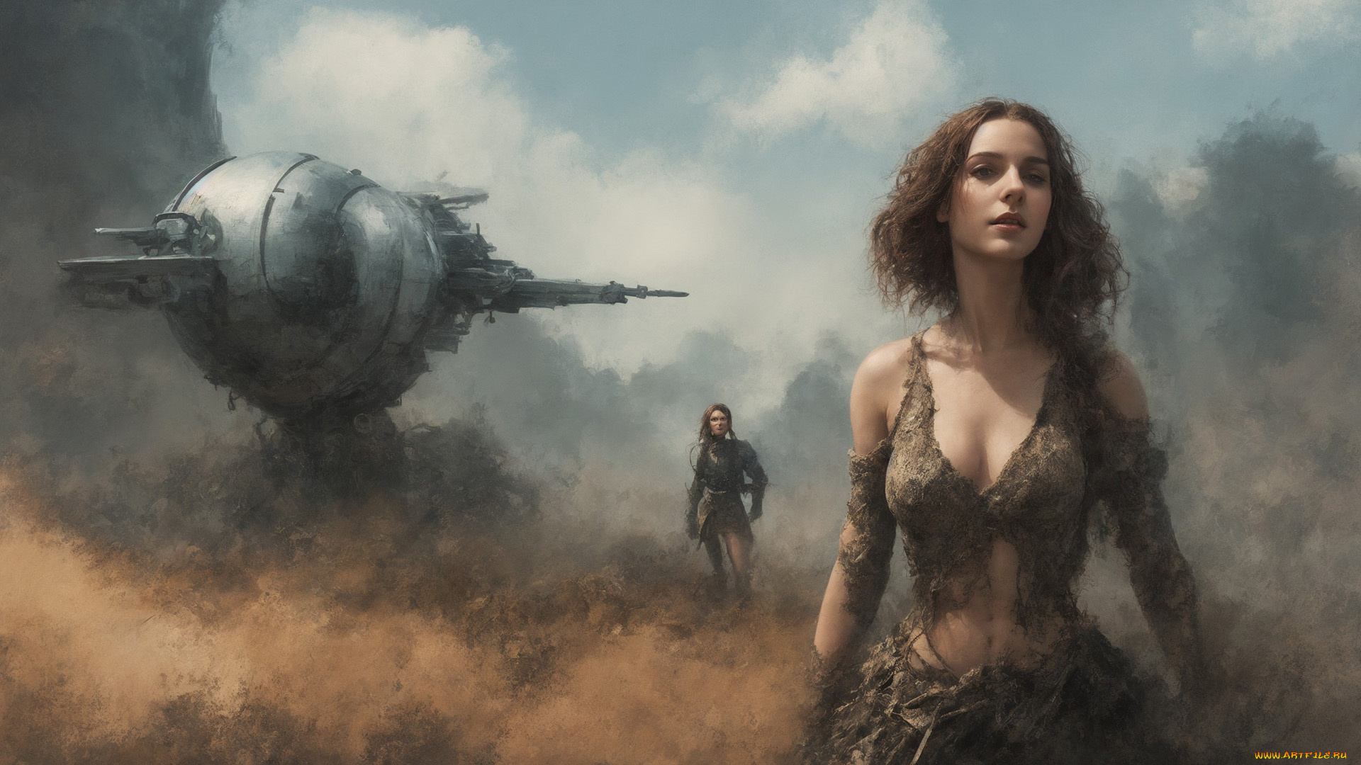 фэнтези, девушки, нейросети, графика, нейроарт, ai, art, нейронные, сети, рисунки, нейро, искусство