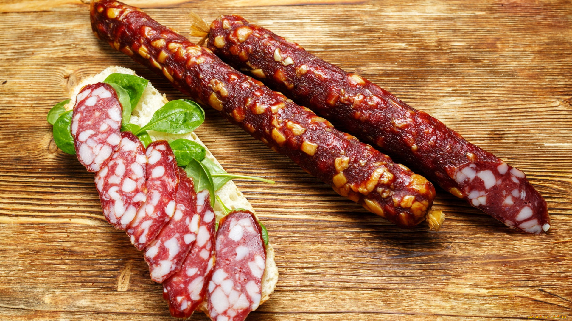 еда, колбасные, изделия, копченая, колбаса