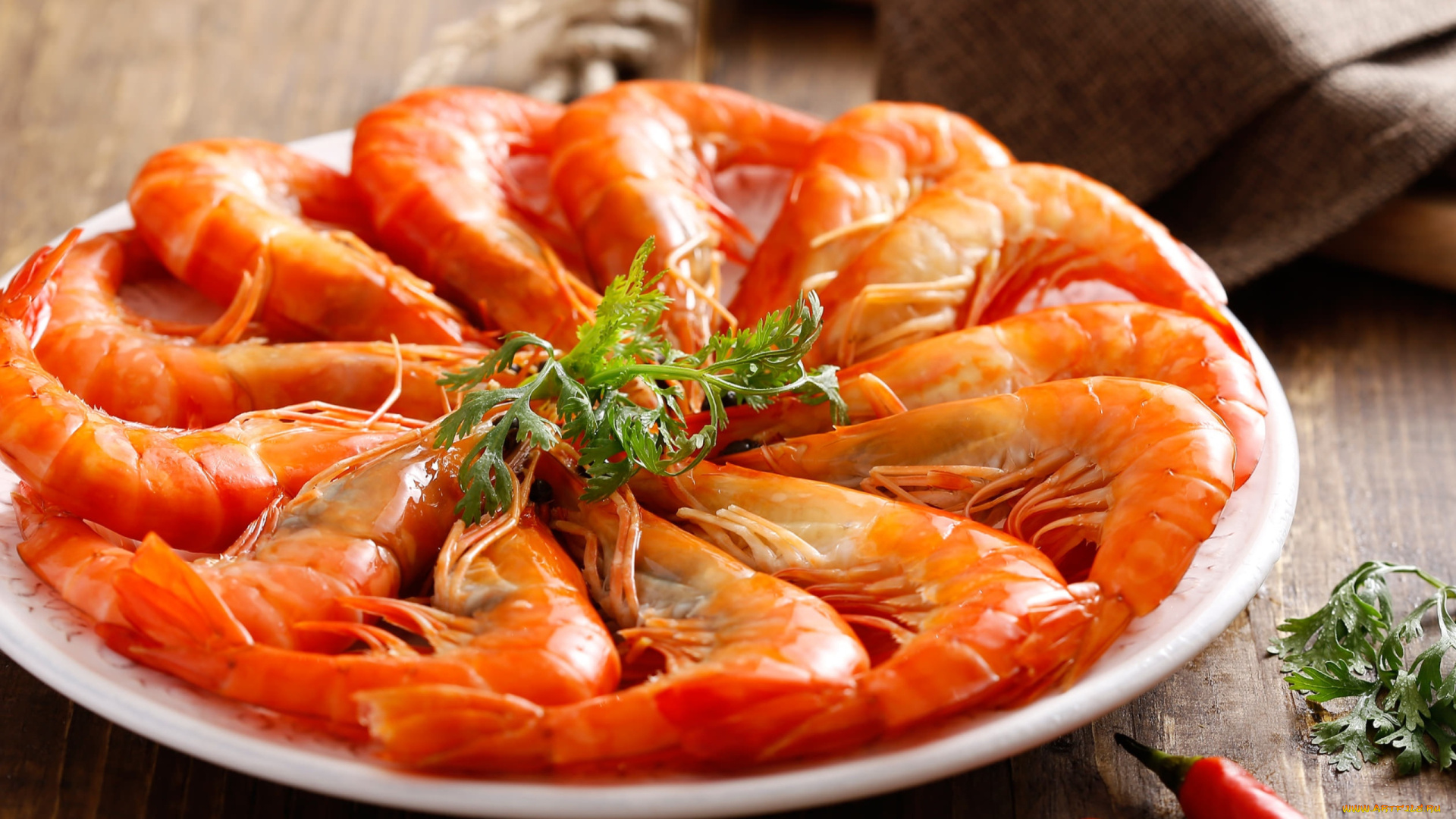 еда, рыбные, блюда, , с, морепродуктами, креветки