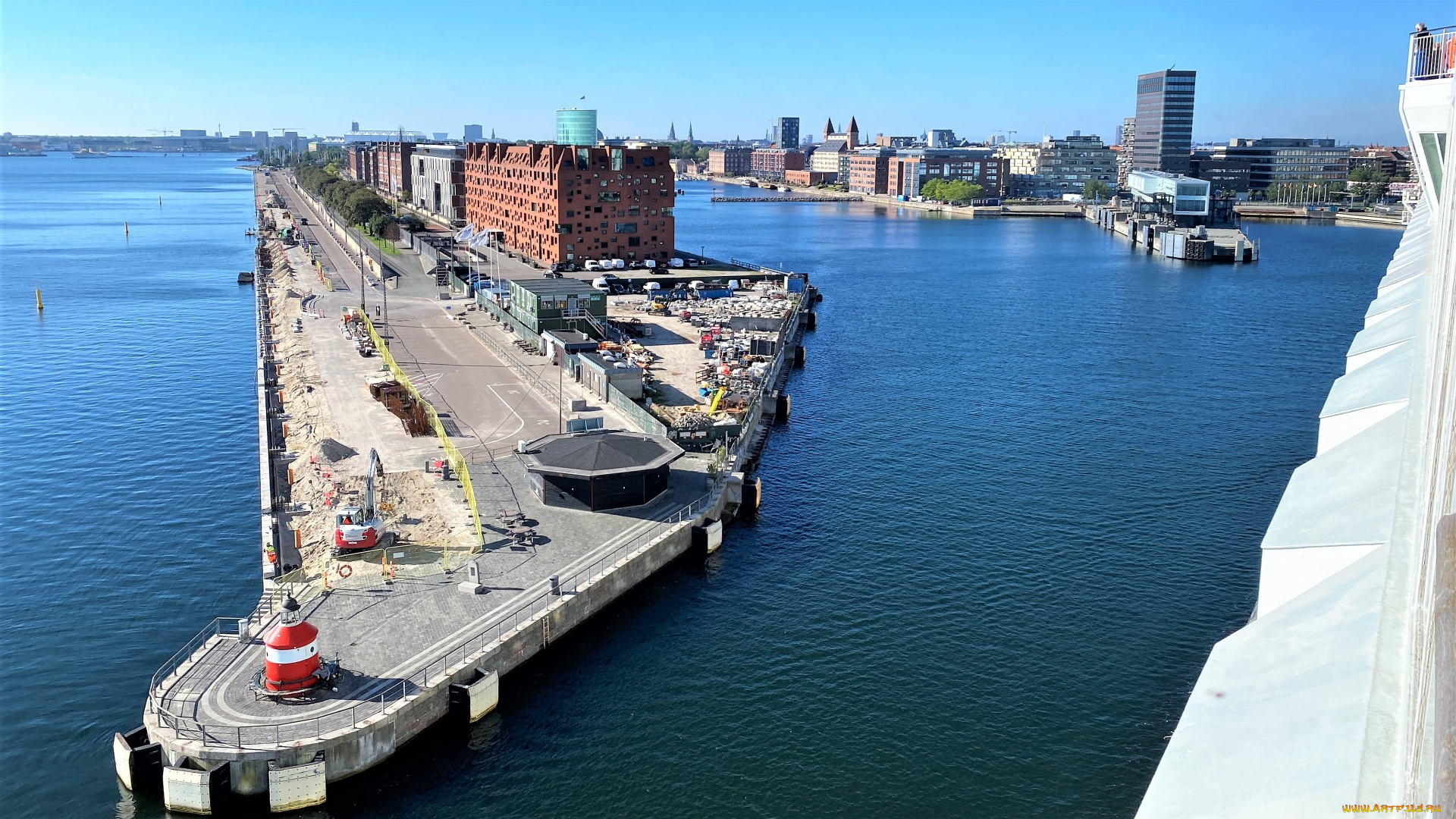 ferry, terminal, города, копенгаген, , дания, ferry, terminal