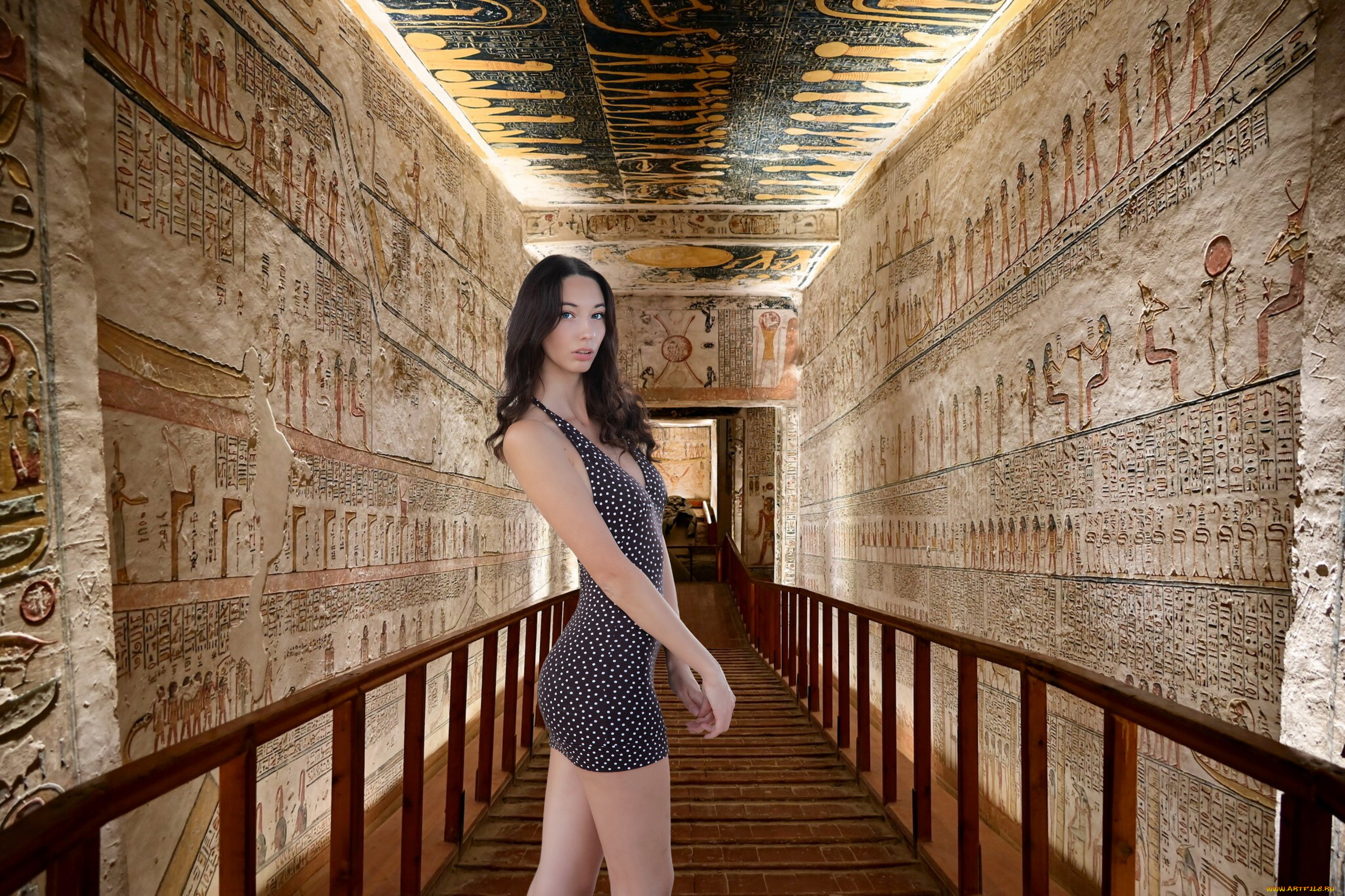 девушки, -, брюнетки, , шатенки, брюнетка, платье, мини, музей