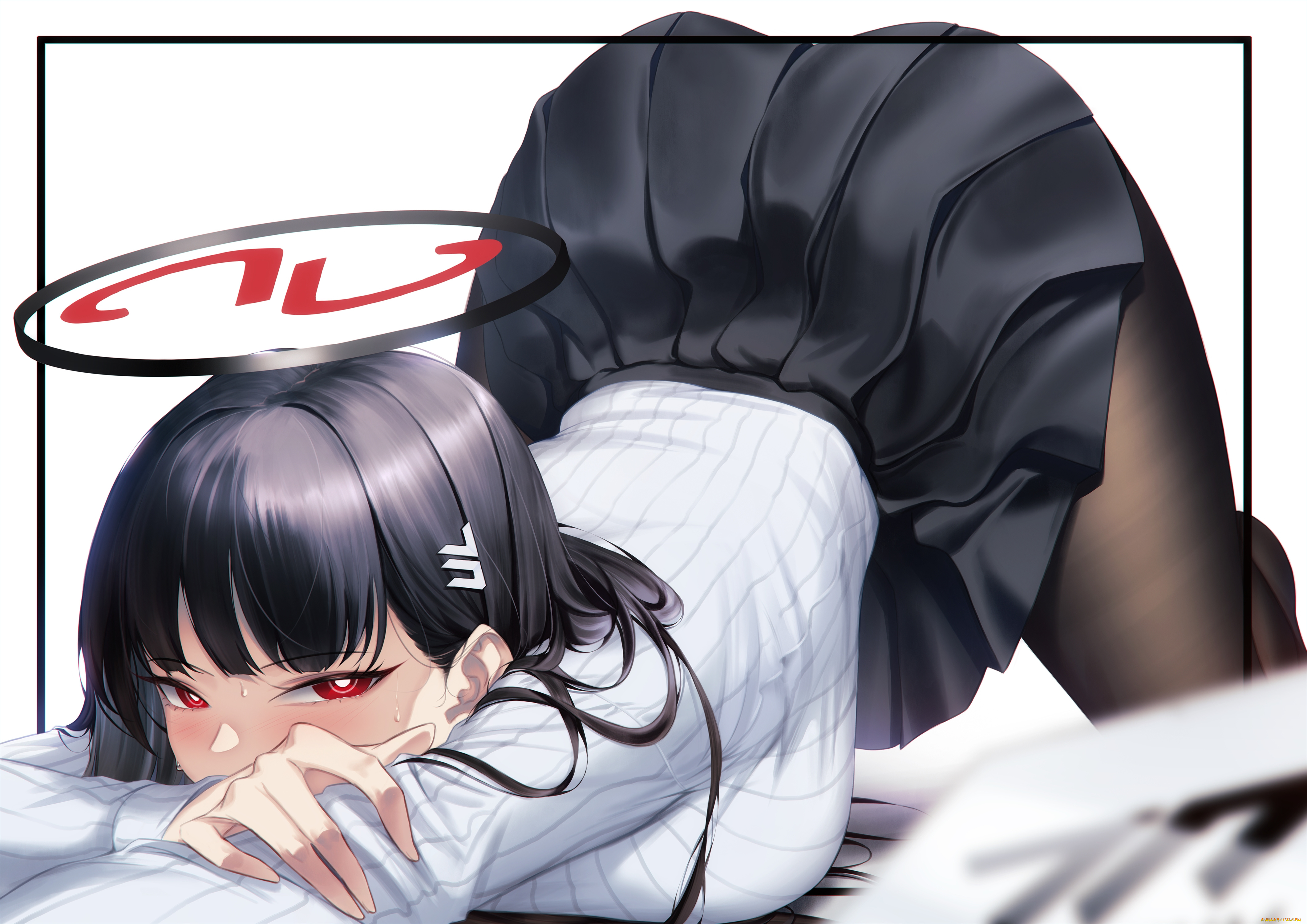 аниме, ангелы, , демоны, девушка