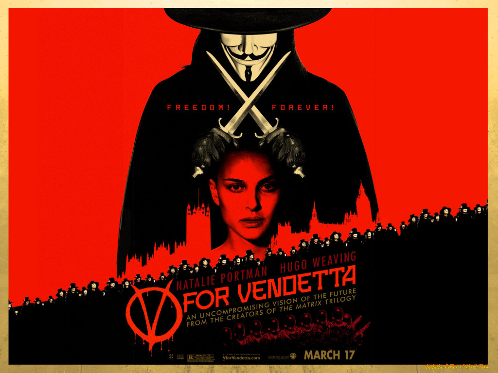 кино, фильмы, for, vendetta