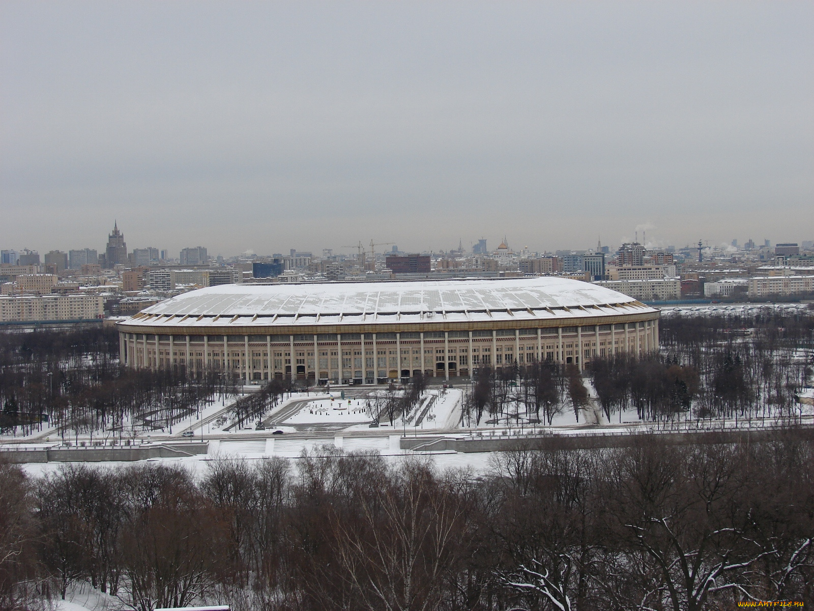 большая, спортивная, арена, лужники, города, москва, россия