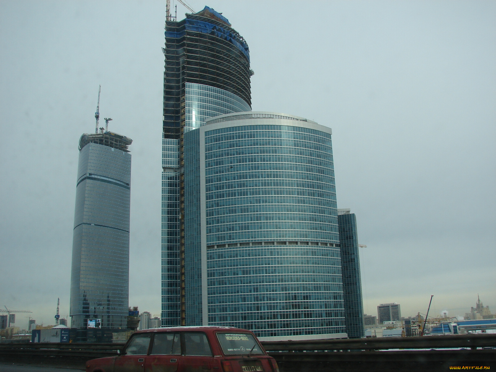 новый, район, москва, сити, города, россия