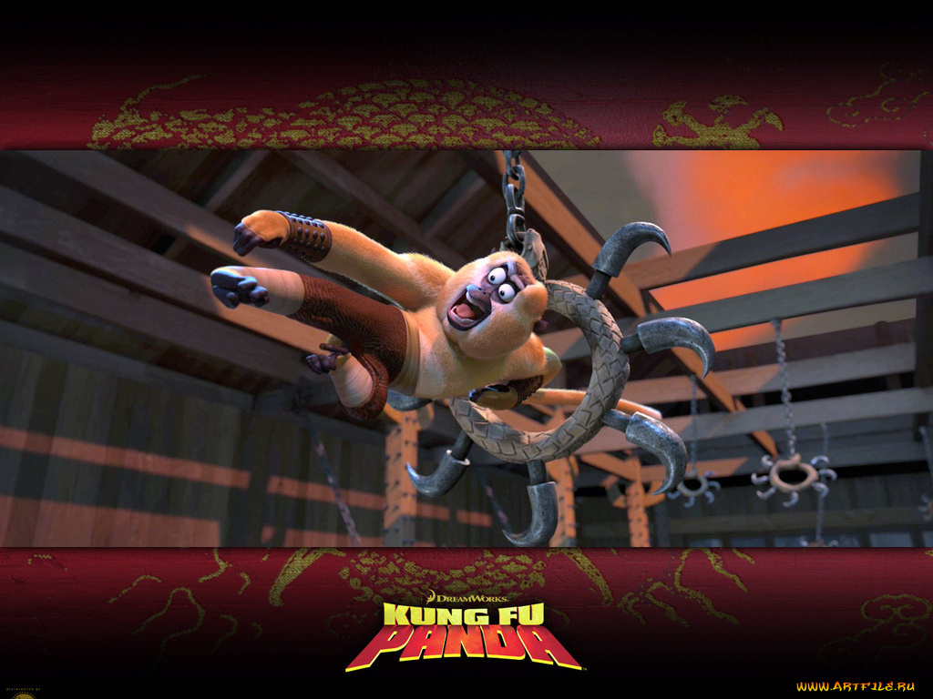 мультфильмы, kung, fu, panda