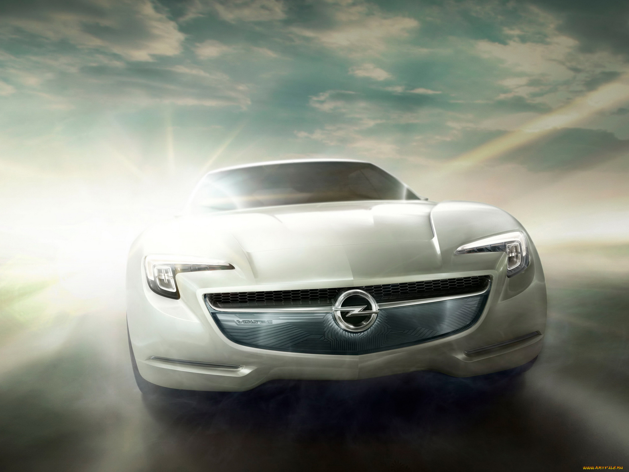 opel, flextreme, gt, concept, автомобили