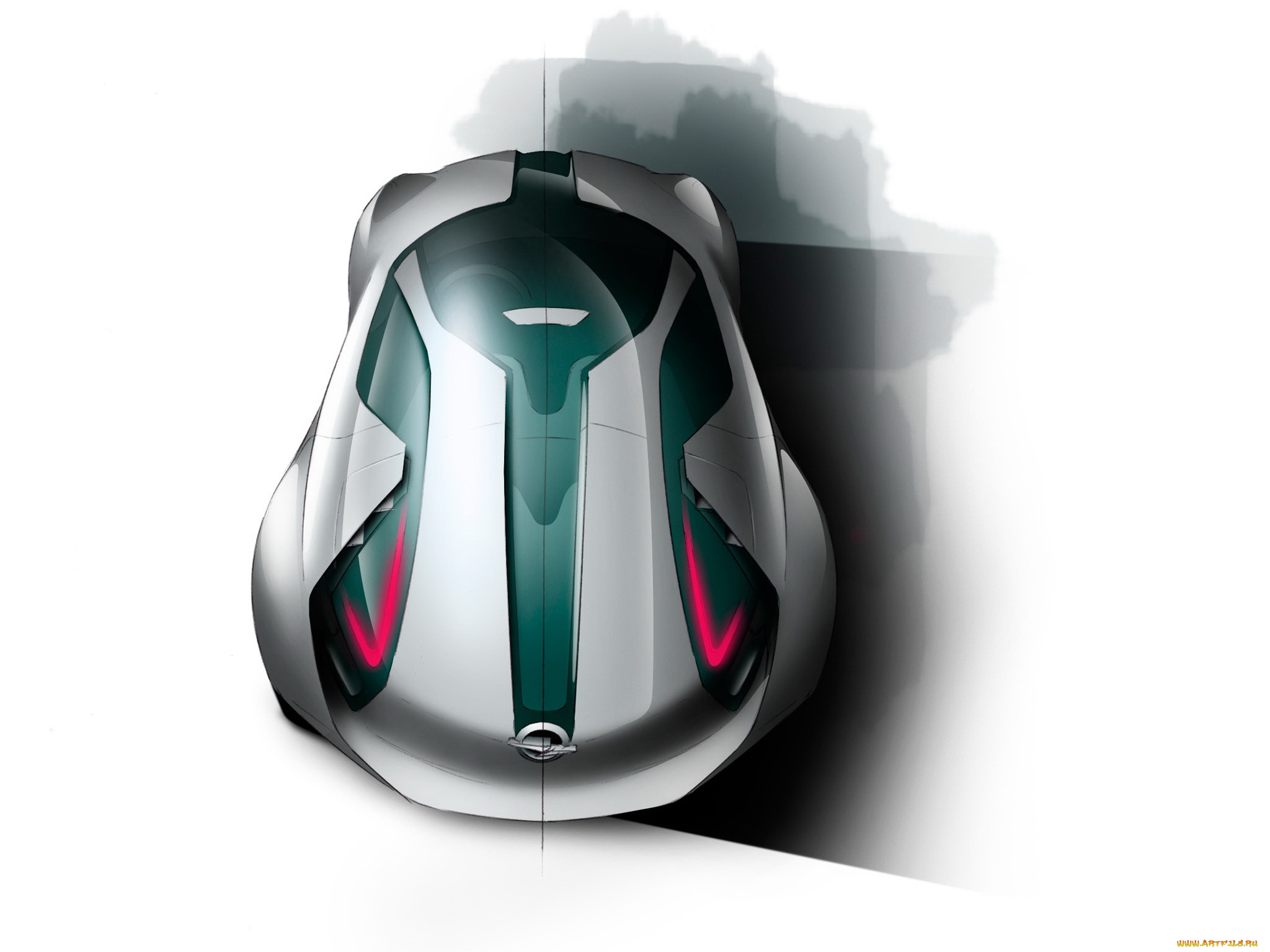 opel, flextreme, gt, concept, автомобили, рисованные