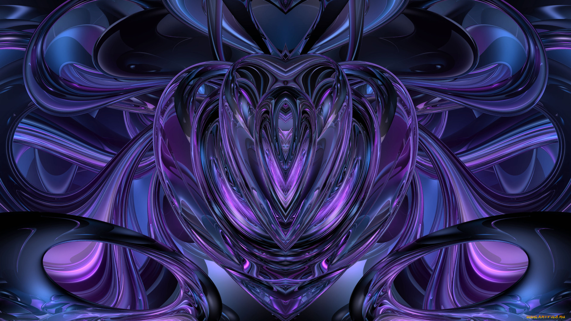 3д, графика, fractal, фракталы, цвета, узор