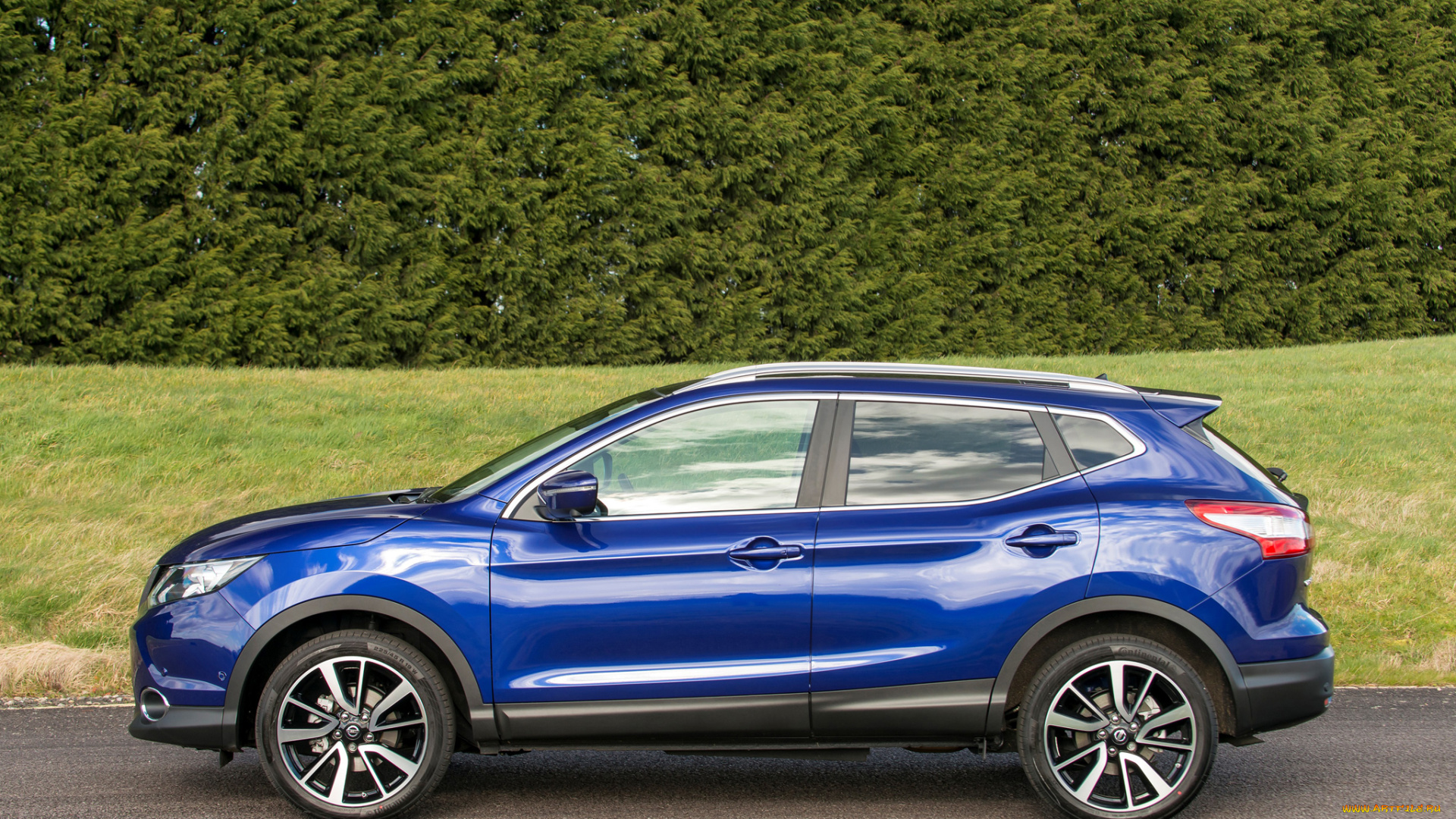 автомобили, nissan, datsun, qashqai, uk-spec, 2014г, синий