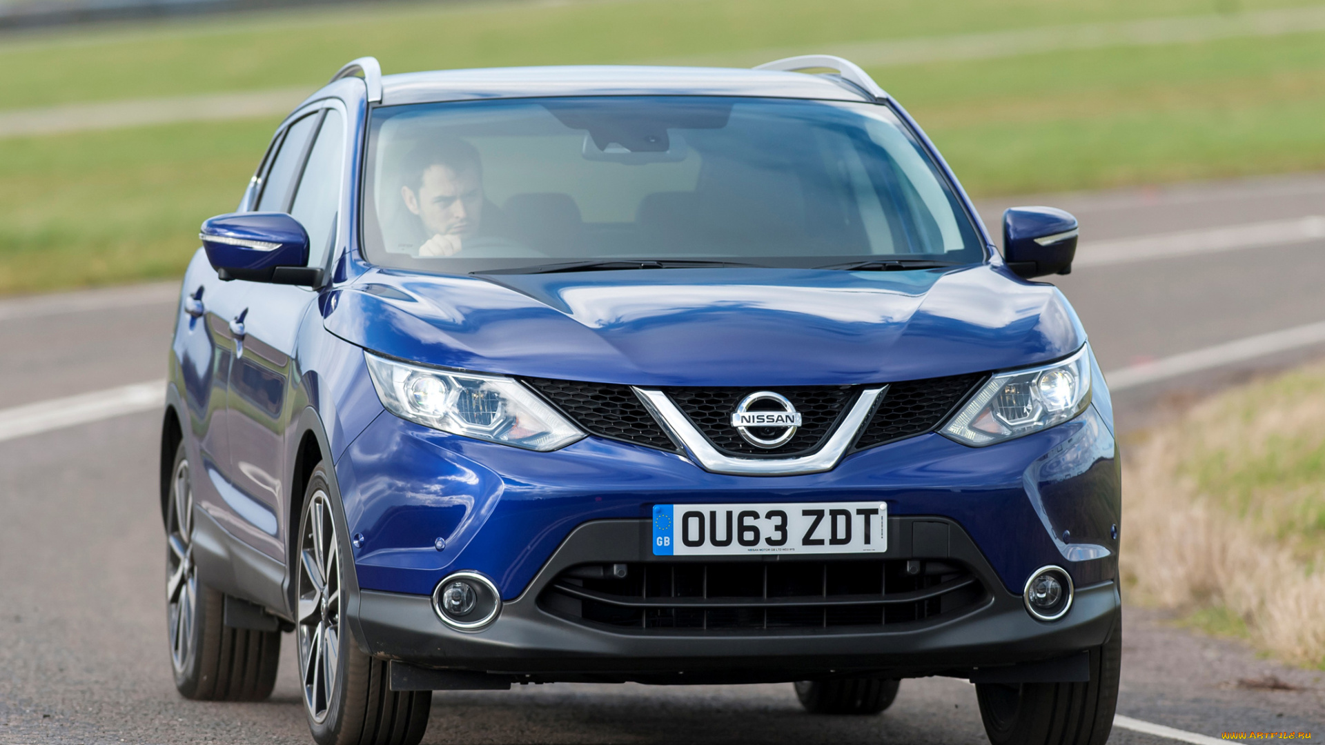 автомобили, nissan, datsun, qashqai, uk-spec, 2014г, синий