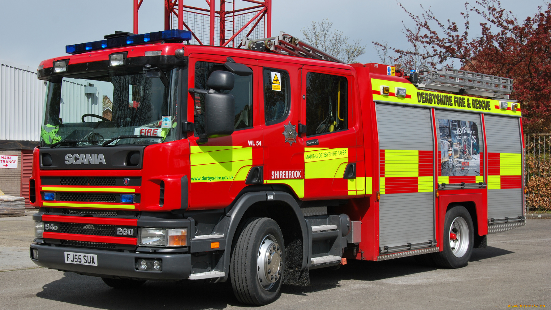 автомобили, пожарные, машины, спецтехника, пожарный, автомобиль