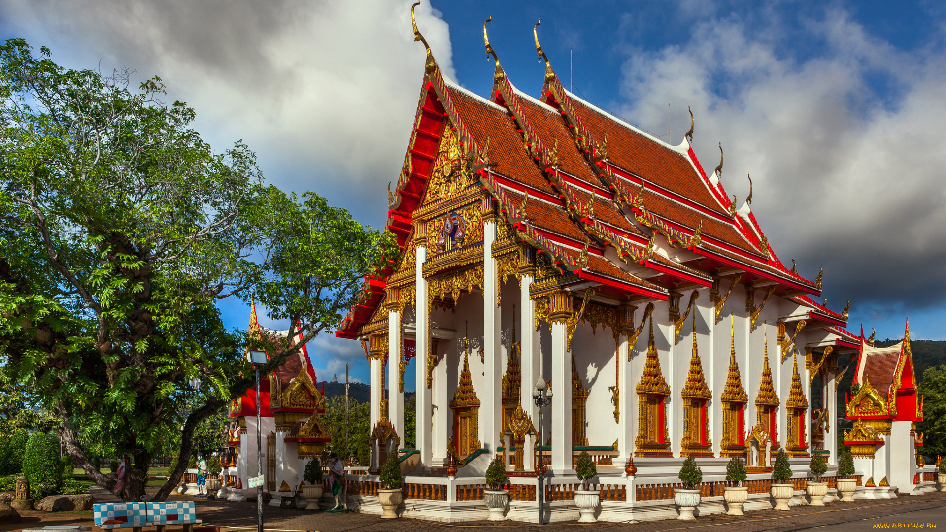 chalong, temple, , phuket, , thailand, города, -, буддистские, и, другие, храмы, храм, религия, буддизм