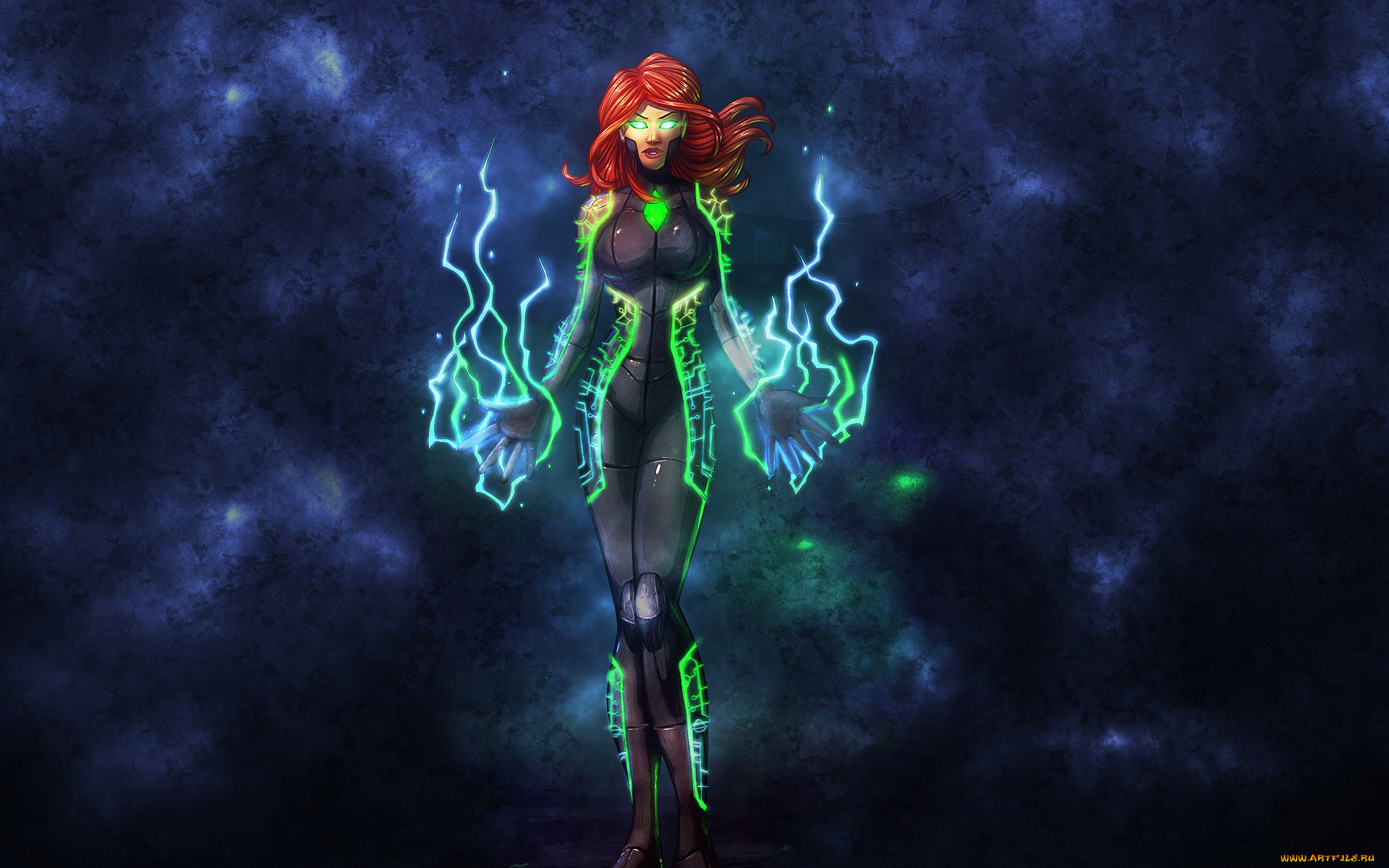 девушка, магия, фэнтези, роботы, , киборги, , механизмы, магия, девушка