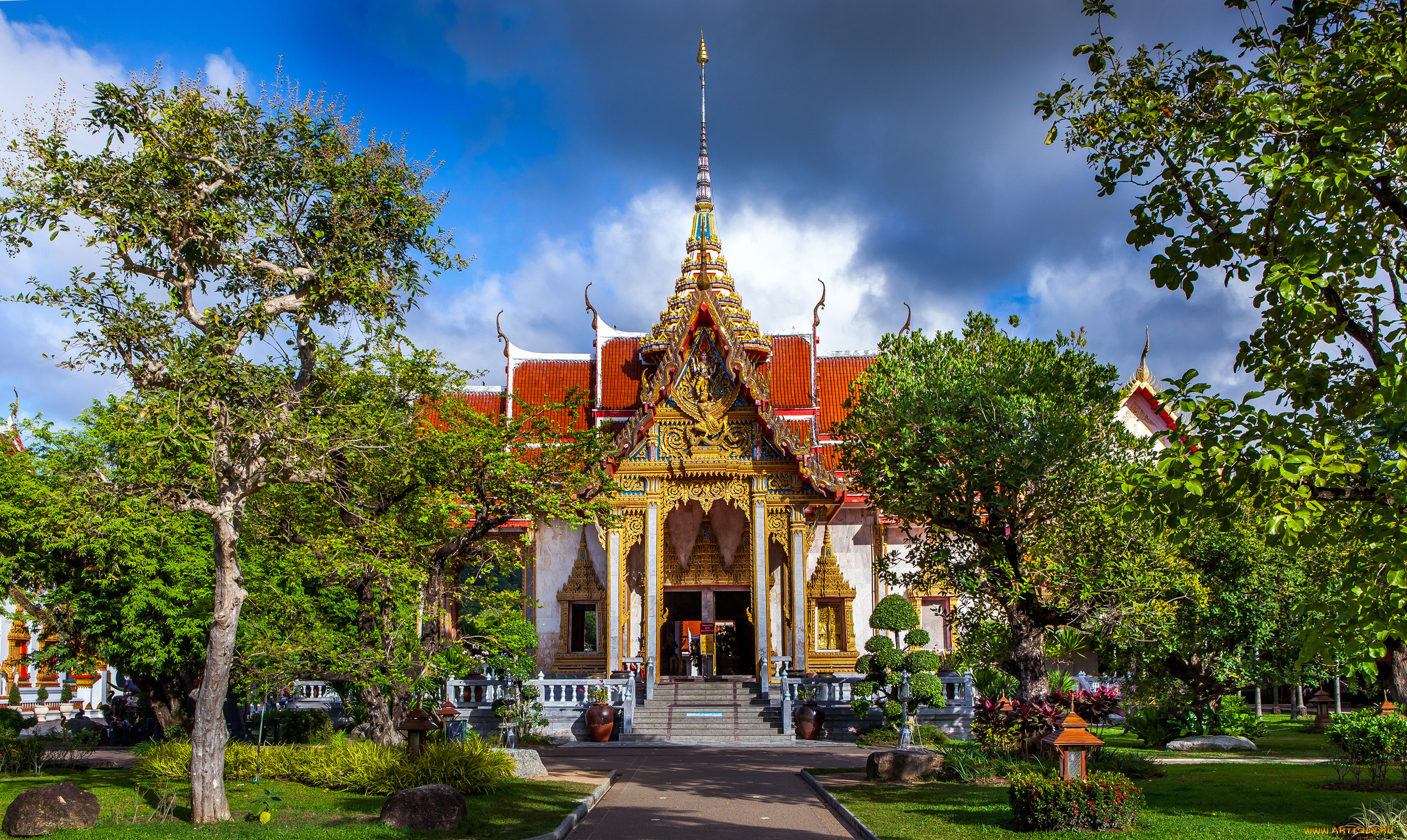 chalong, temple, , phuket, , thailand, города, -, буддистские, и, другие, храмы, храм, религия, буддизм