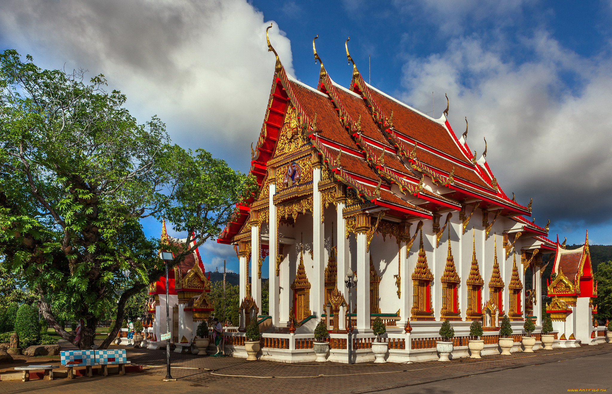 chalong, temple, , phuket, , thailand, города, -, буддистские, и, другие, храмы, храм, религия, буддизм