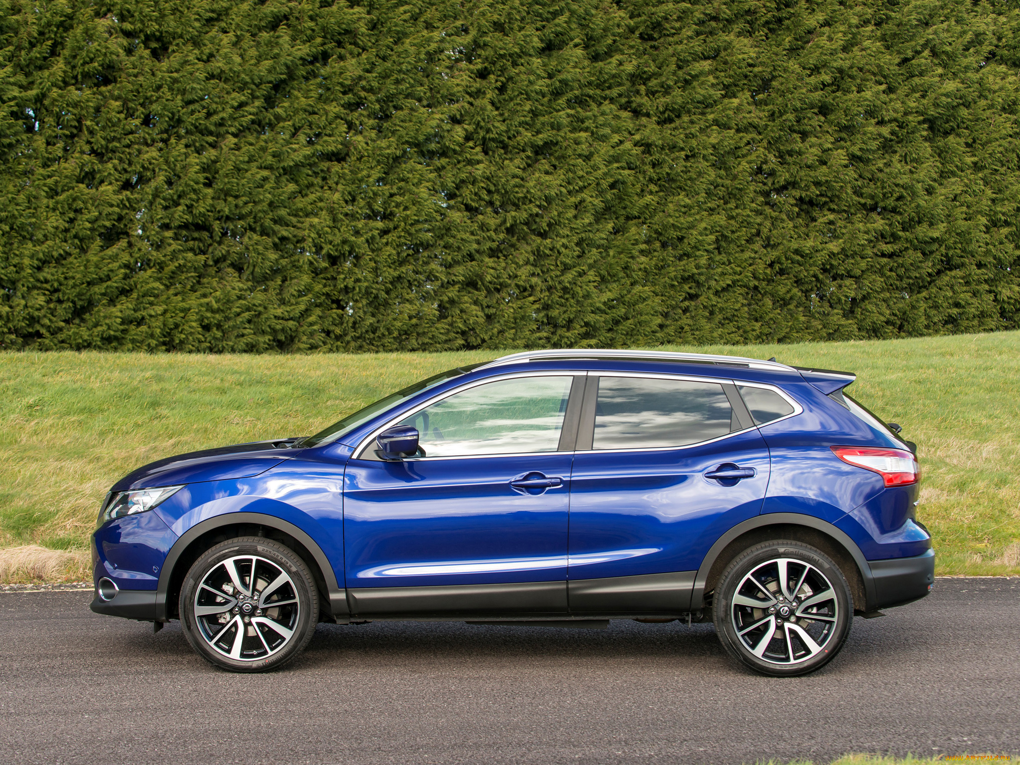 автомобили, nissan, datsun, qashqai, uk-spec, 2014г, синий