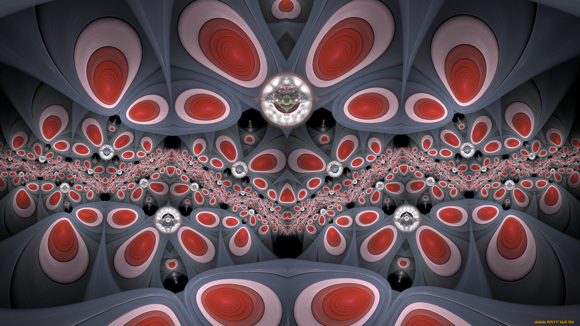 3д, графика, фракталы, , fractal, цвета, фон, узор