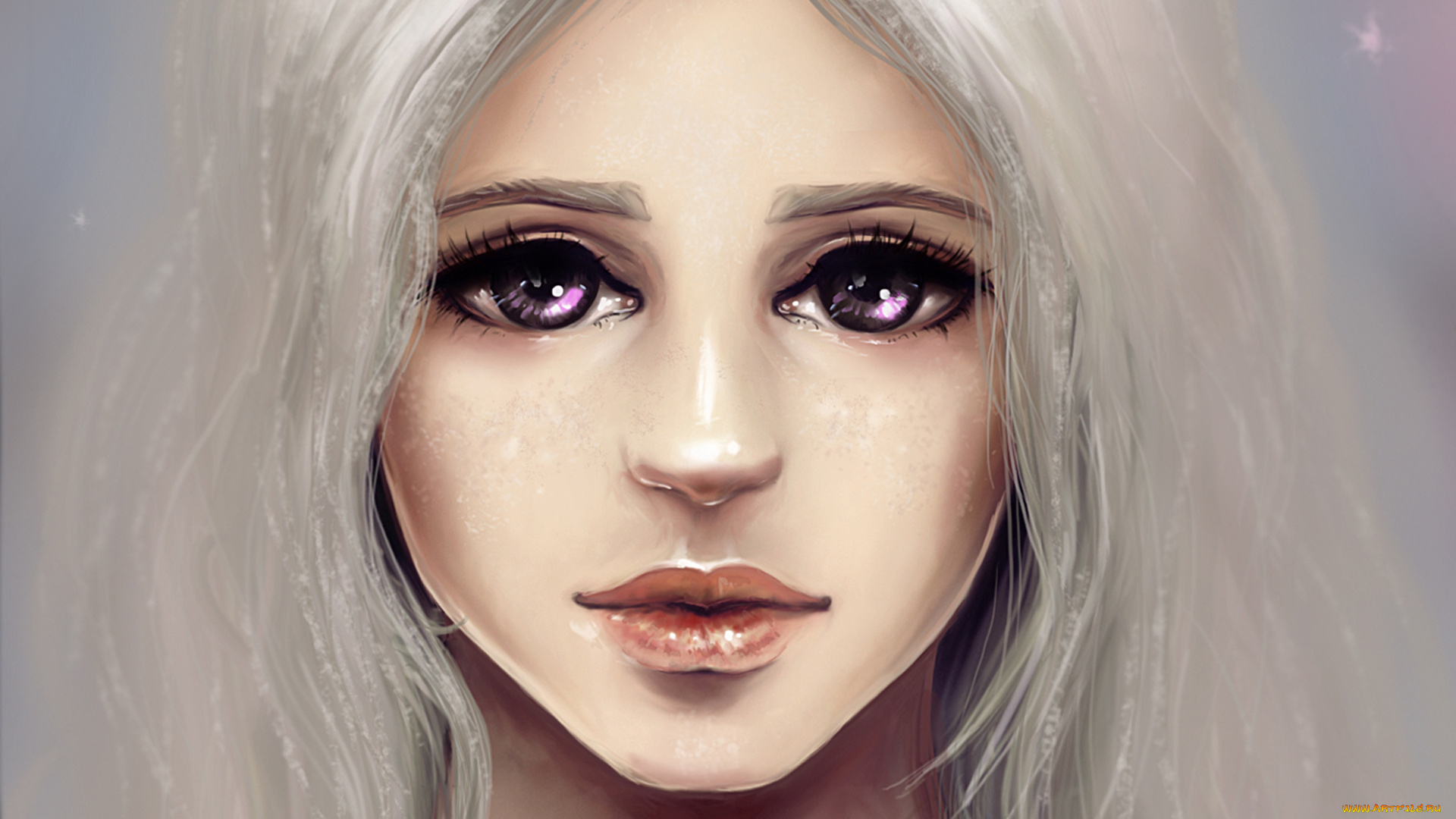 рисованное, люди, фан-арт, песнь, льда, и, пламени, таргариен, девушка, фиолетовые, глаза, дейнерис