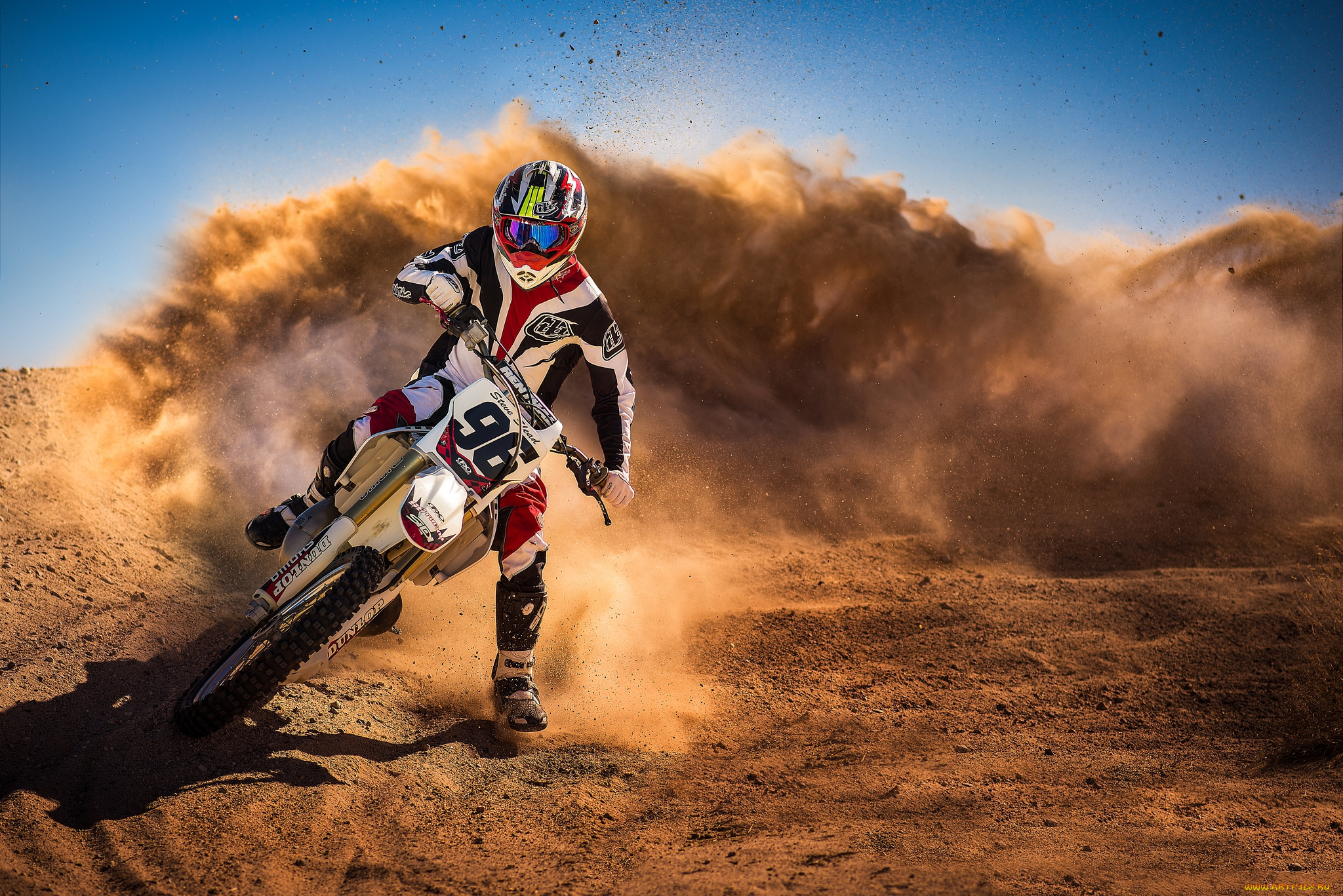 спорт, мотокросс, гонщик, байк, экипировка